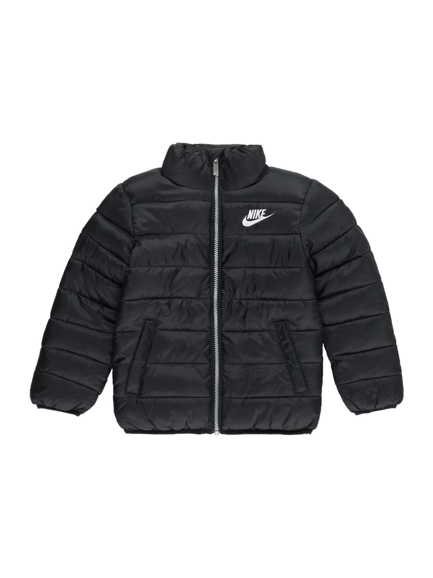 Nike Sportswear Φθινοπωρινό και ανοιξιάτικο μπουφάν μαύρο / λευκό - Pepit.gr