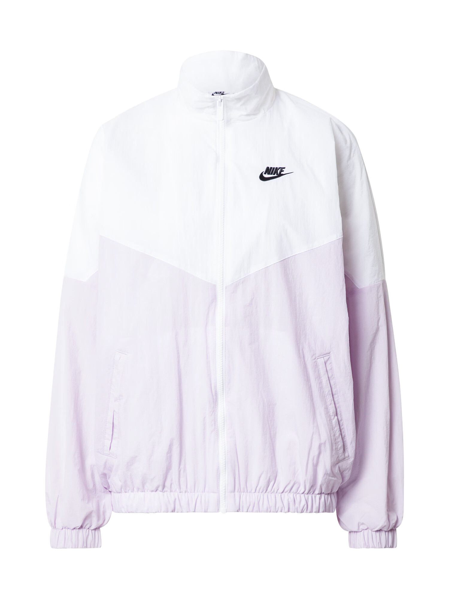 Nike Sportswear Φθινοπωρινό και ανοιξιάτικο μπουφάν ρόδινο / μαύρο / λευκό - Pepit.gr