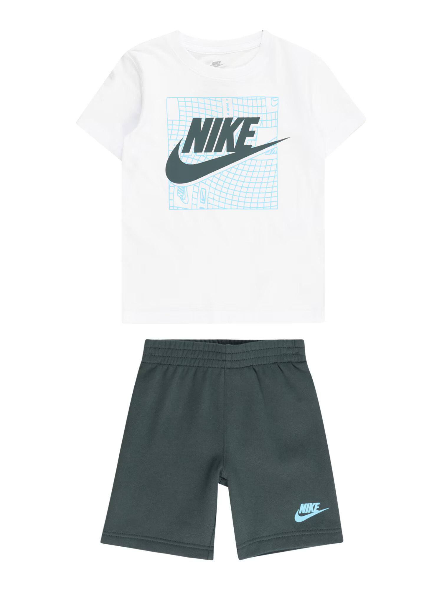 Nike Sportswear Σετ άκουα / έλατο / λευκό - Pepit.gr