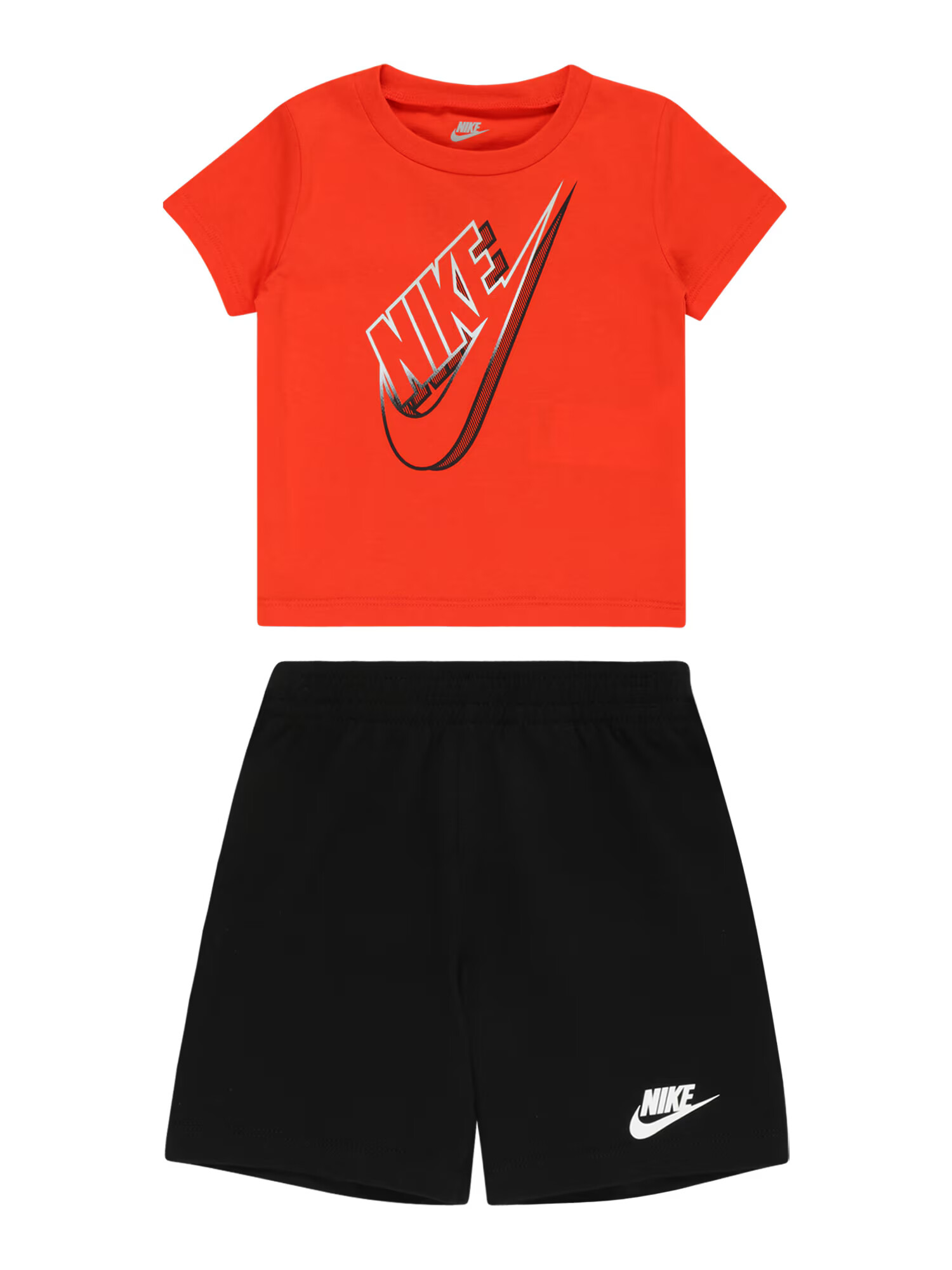 Nike Sportswear Σετ κόκκινο / μαύρο / λευκό - Pepit.gr