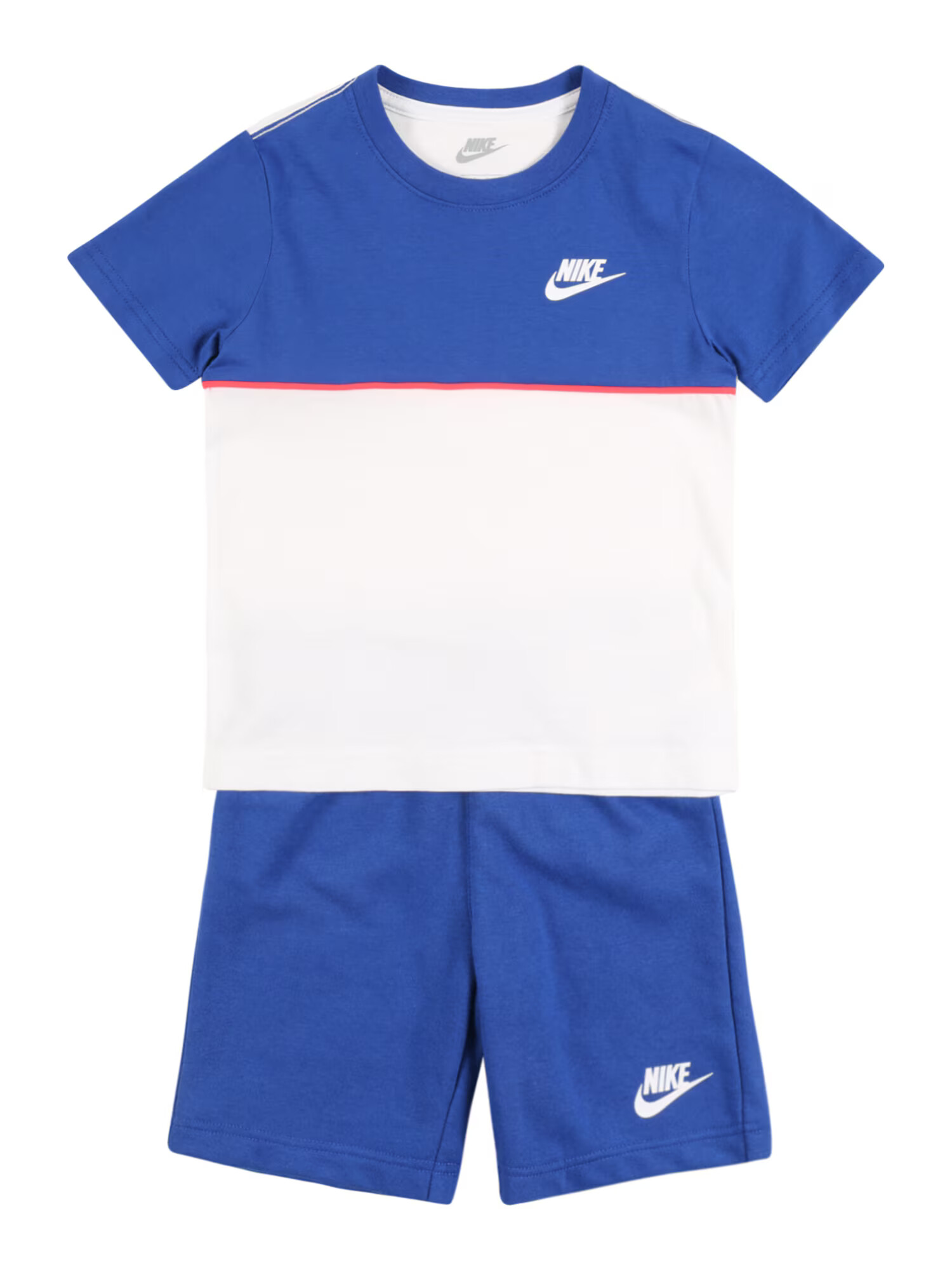 Nike Sportswear Σετ μπλε ρουά / λευκό - Pepit.gr