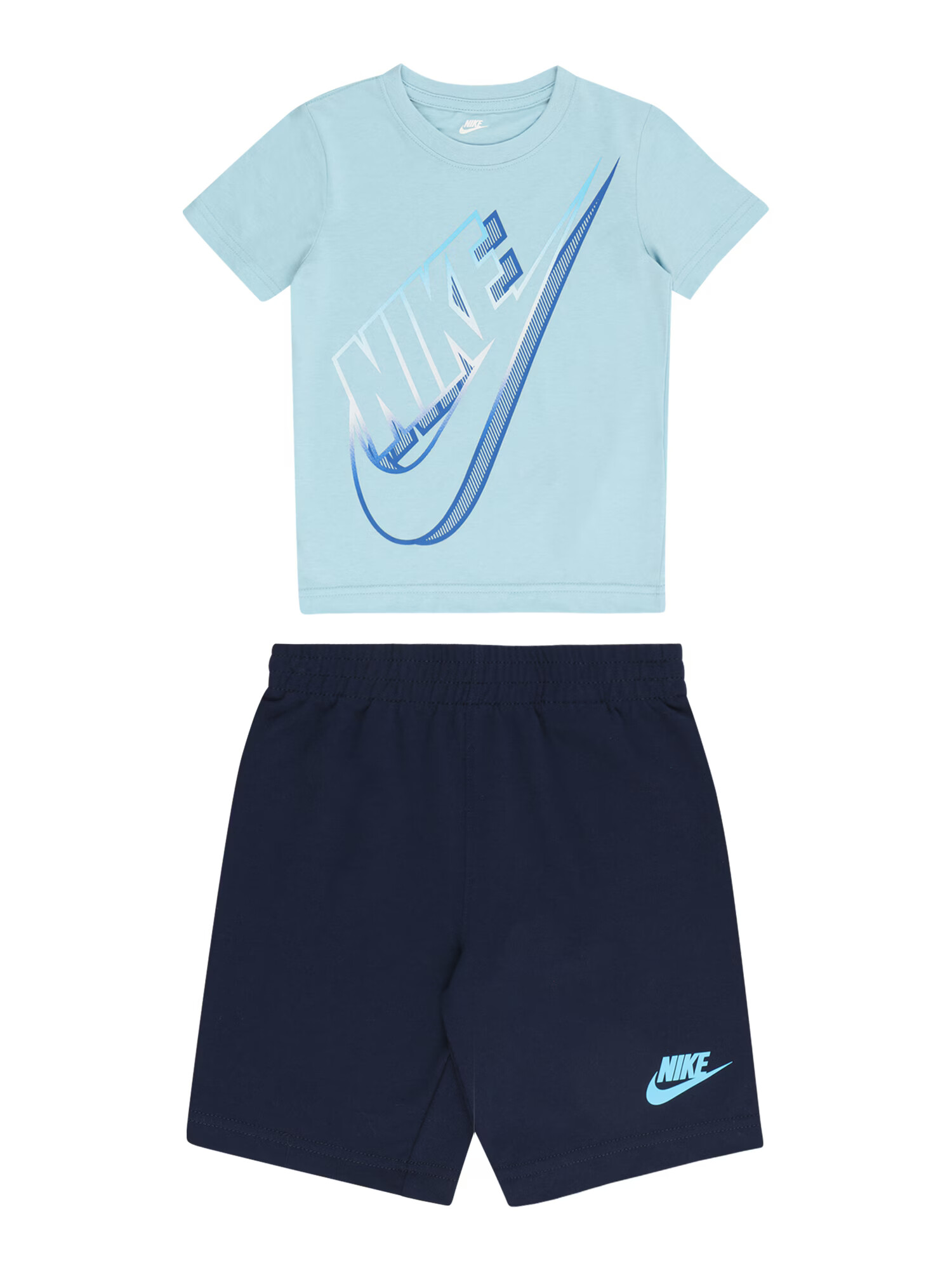 Nike Sportswear Σετ ναυτικό μπλε / μπλε ρουά / γαλάζιο / λευκό - Pepit.gr