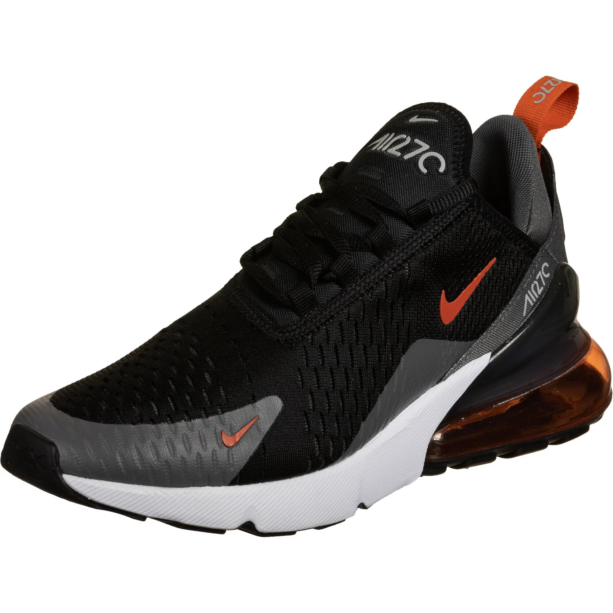 Nike Sportswear Σνίκερ χαμηλό 'Air Max 270' γκρι / πορτοκαλί / μαύρο - Pepit.gr