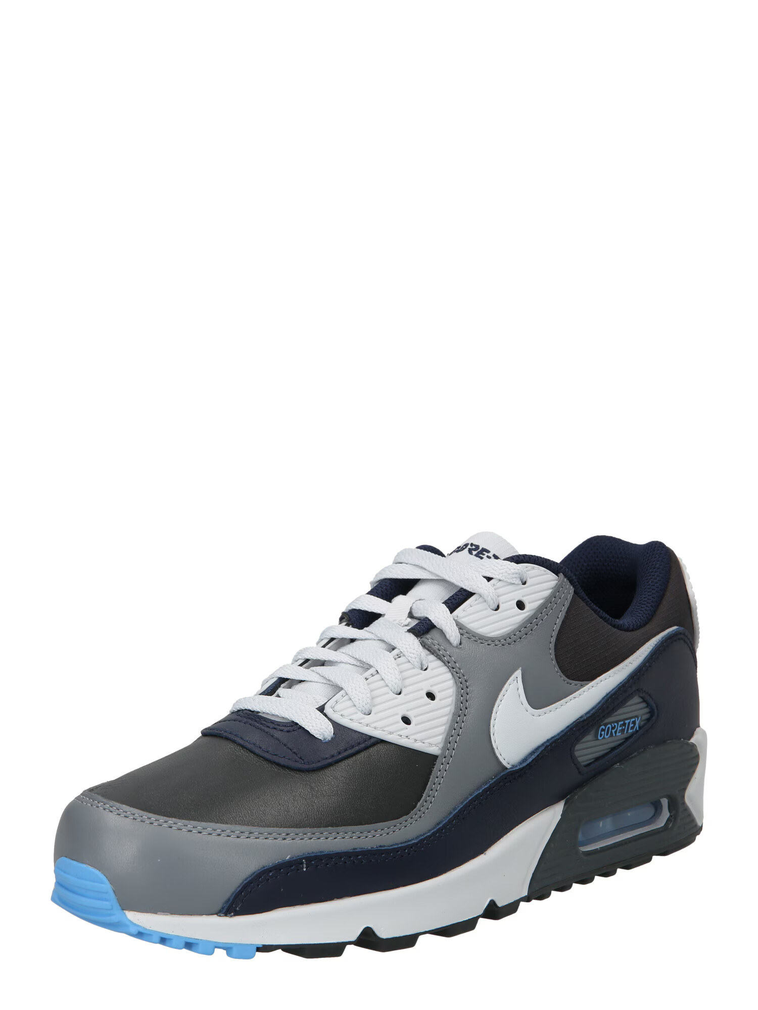 Nike Sportswear Σνίκερ χαμηλό 'AIR MAX 90 GTX' σκούρο μπλε / γκρι / ανθρακί / λευκό - Pepit.gr