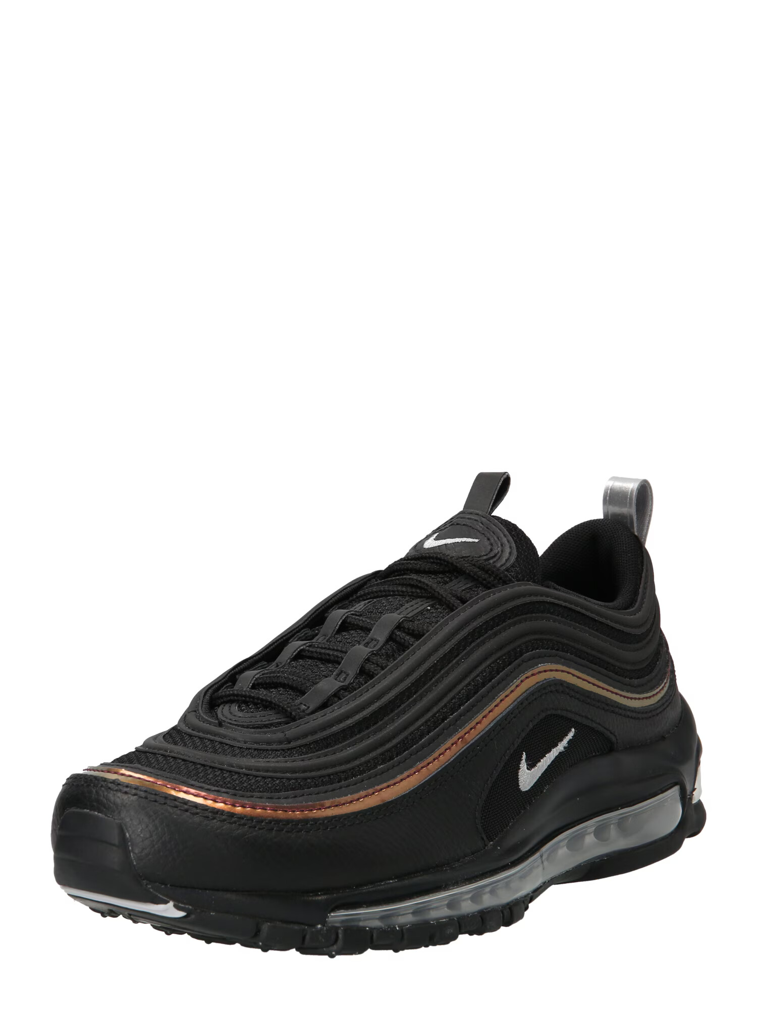 Nike Sportswear Σνίκερ χαμηλό 'AIR MAX 97' ανοικτό γκρι / κόκκινο σκουριάς / μαύρο - Pepit.gr