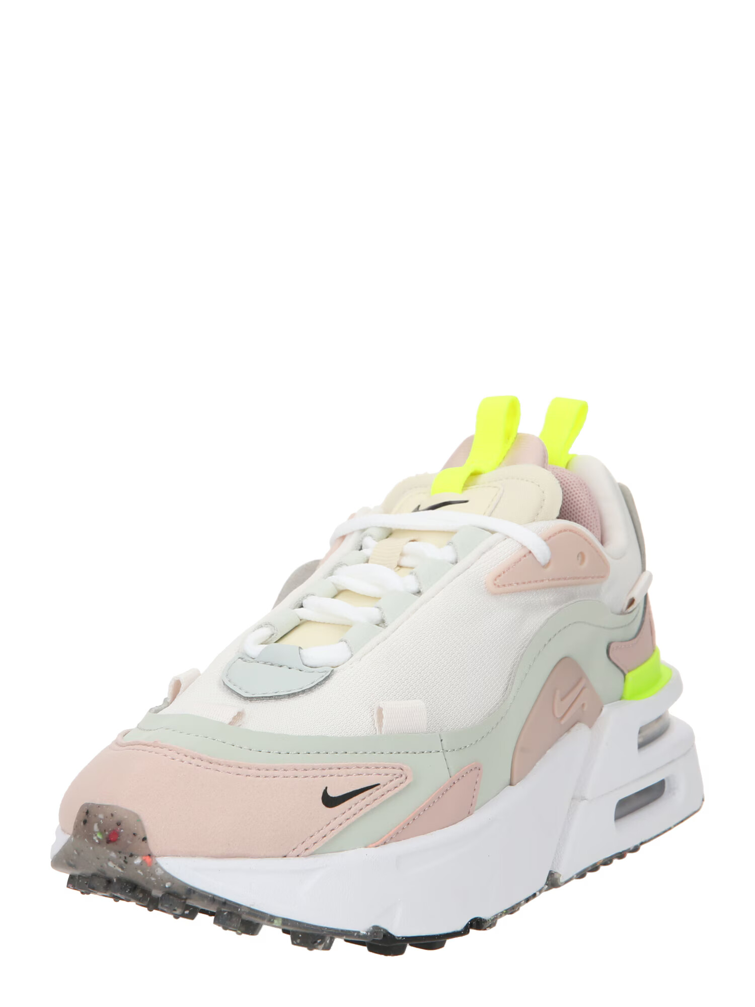 Nike Sportswear Σνίκερ χαμηλό 'Air Max Furyosa' κρεμ / κίτρινο νέον / γκρι καπνού / μαύρο - Pepit.gr