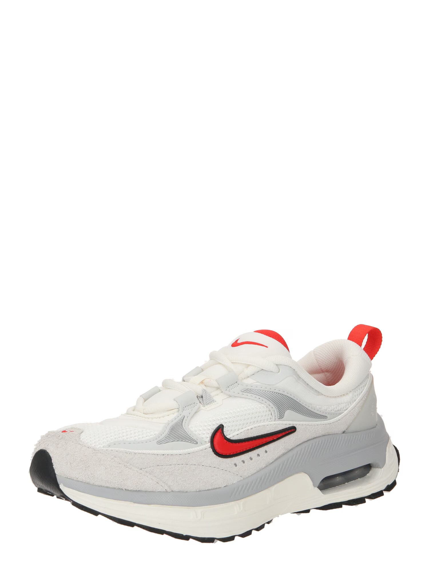 Nike Sportswear Σνίκερ χαμηλό ανοικτό μπεζ / ανοικτό γκρι / κόκκινο - Pepit.gr