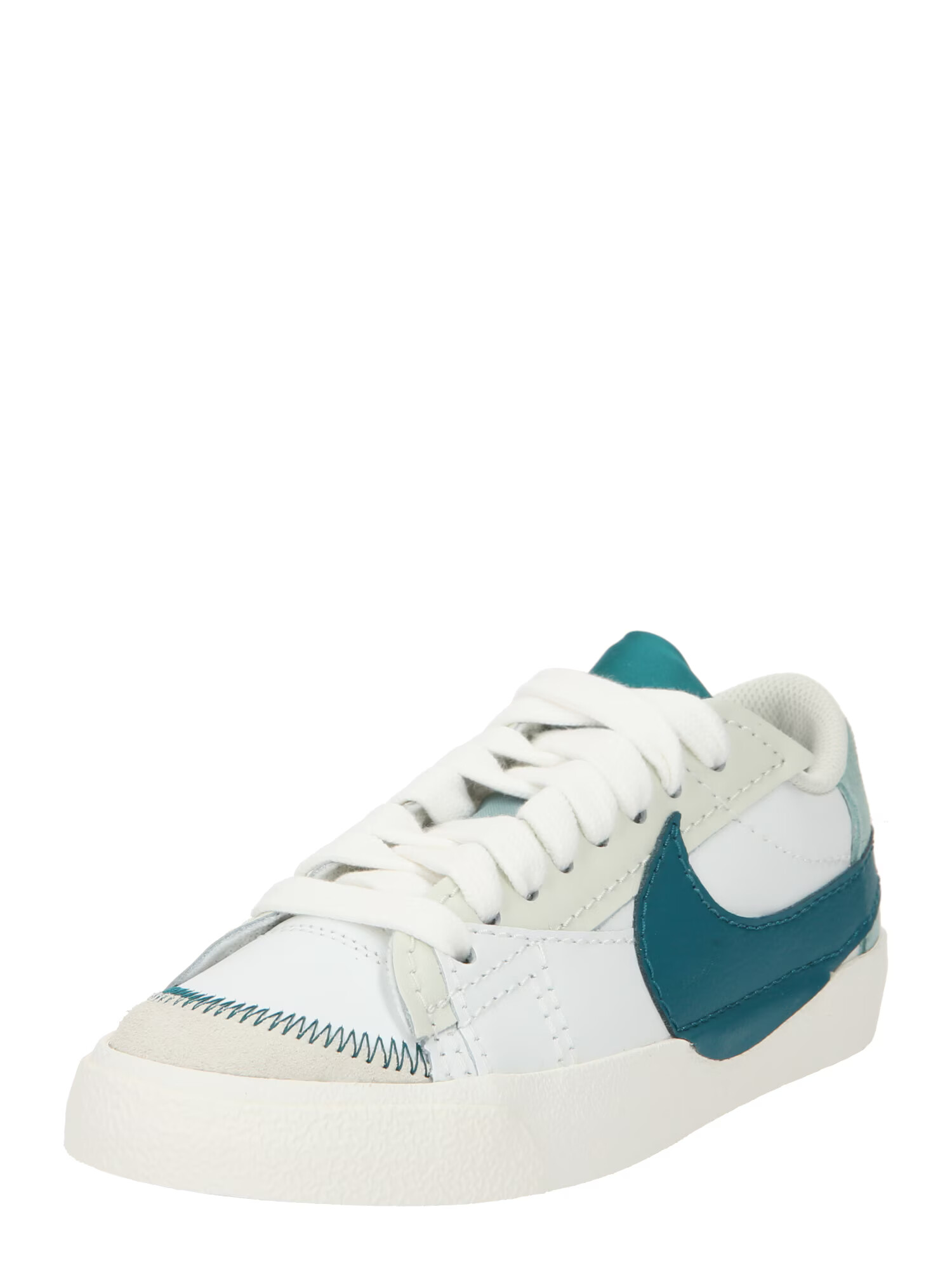 Nike Sportswear Σνίκερ χαμηλό 'Blazer 77 Jumbo' πετρόλ / λευκό / offwhite - Pepit.gr