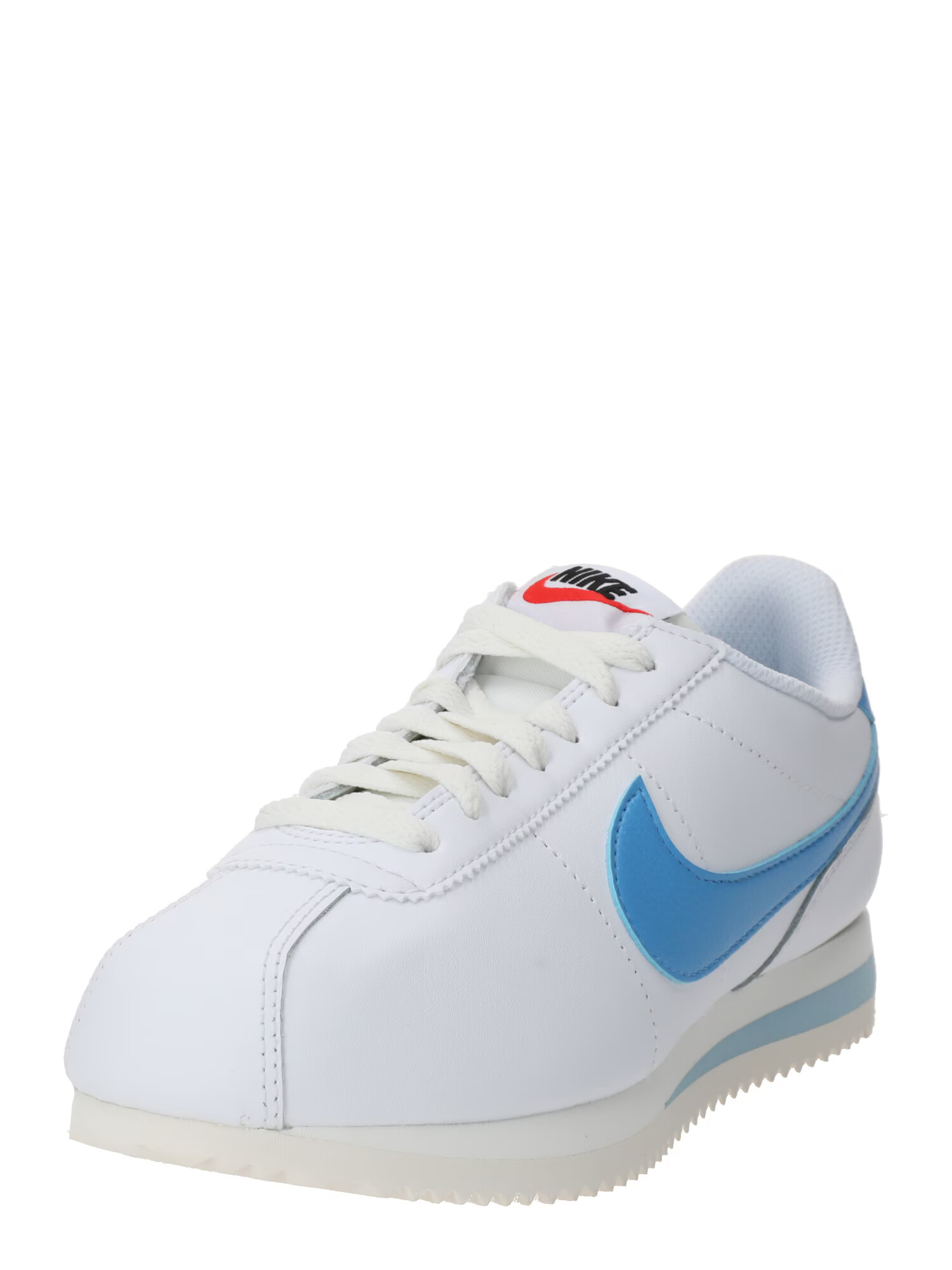 Nike Sportswear Σνίκερ χαμηλό 'Cortez' γαλάζιο / κόκκινο / μαύρο / λευκό - Pepit.gr