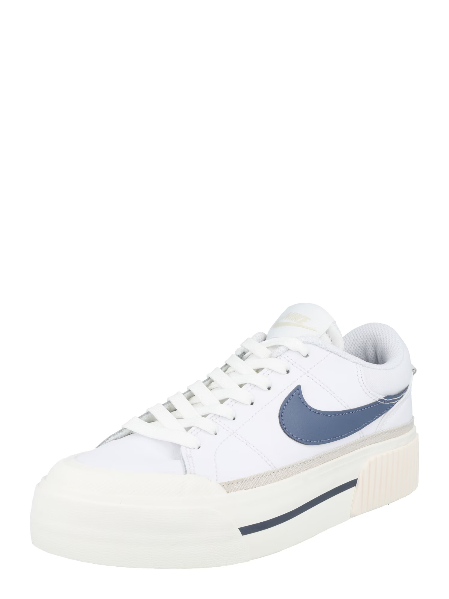 Nike Sportswear Σνίκερ χαμηλό 'Court Legacy Lift' κρεμ / μπλε / λευκό - Pepit.gr