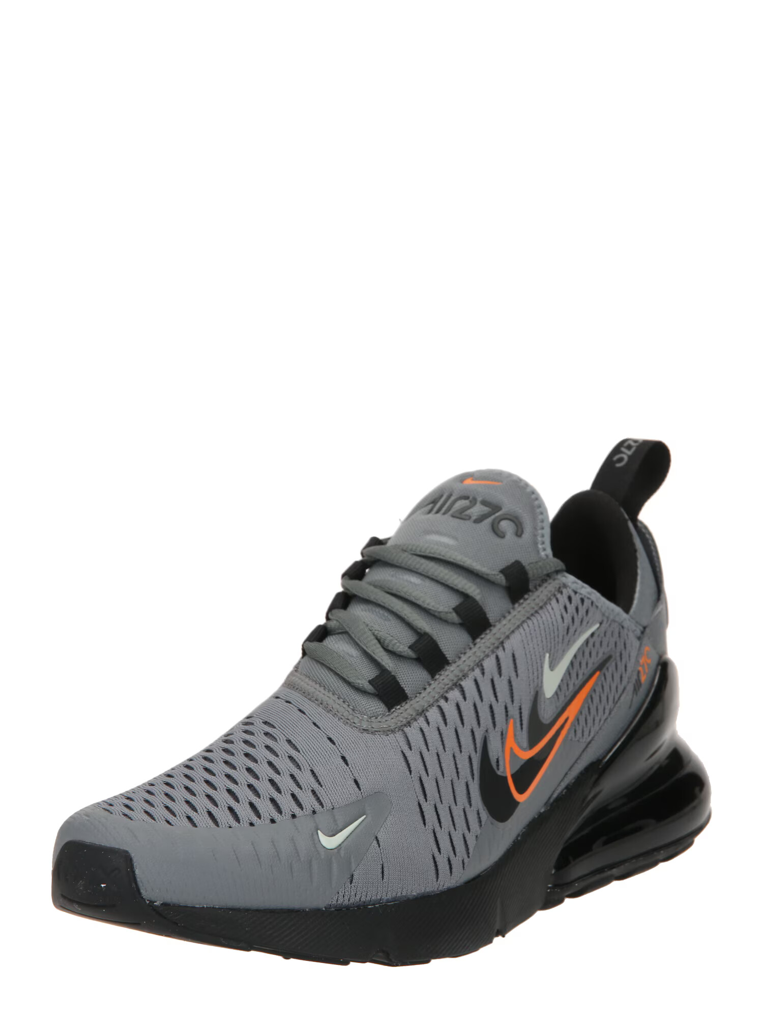 Nike Sportswear Σνίκερ χαμηλό 'NIKE AIR MAX 270' γκρι / πορτοκαλί / μαύρο - Pepit.gr