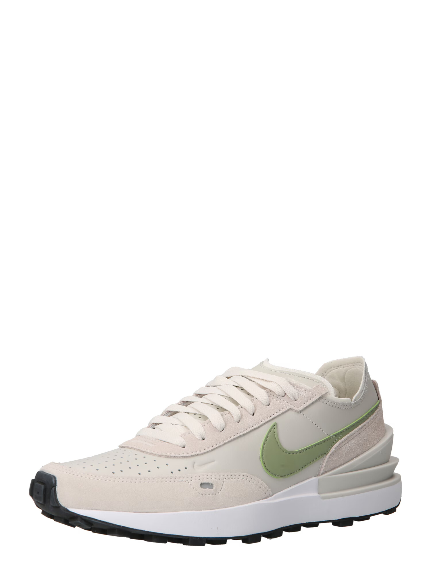 Nike Sportswear Σνίκερ χαμηλό 'WAFFLE ONE LTR' ανοικτό γκρι / πράσινο - Pepit.gr