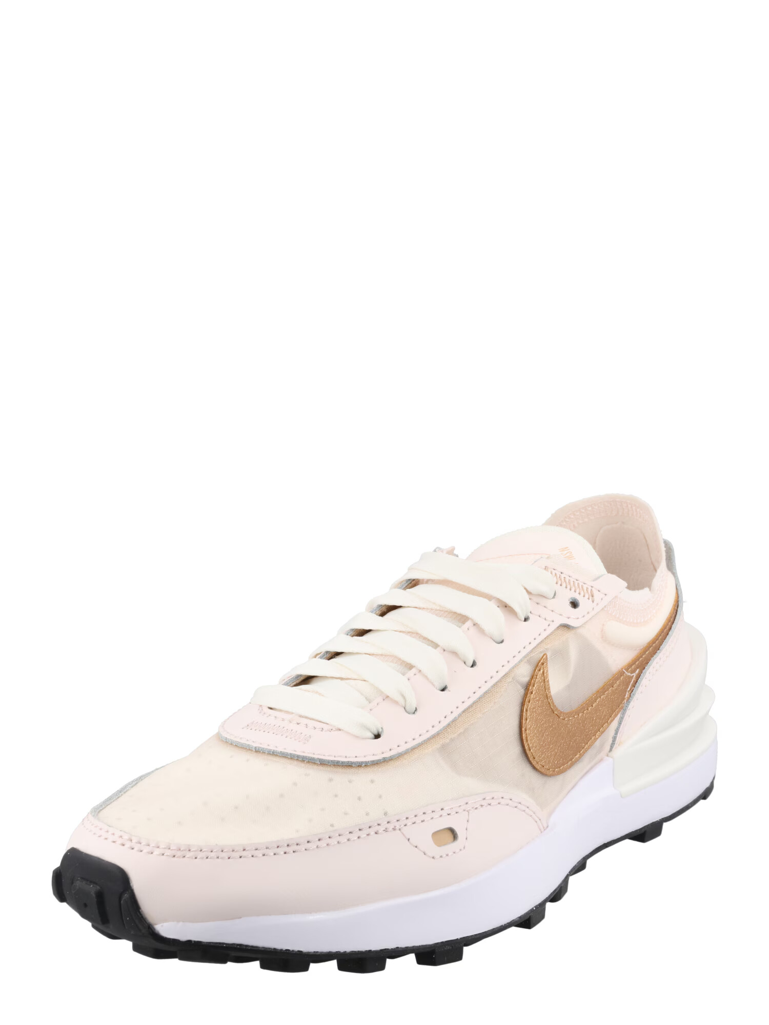 Nike Sportswear Σνίκερ χαμηλό 'WAFFLE ONE ESS' καφέ / ρόδινο - Pepit.gr