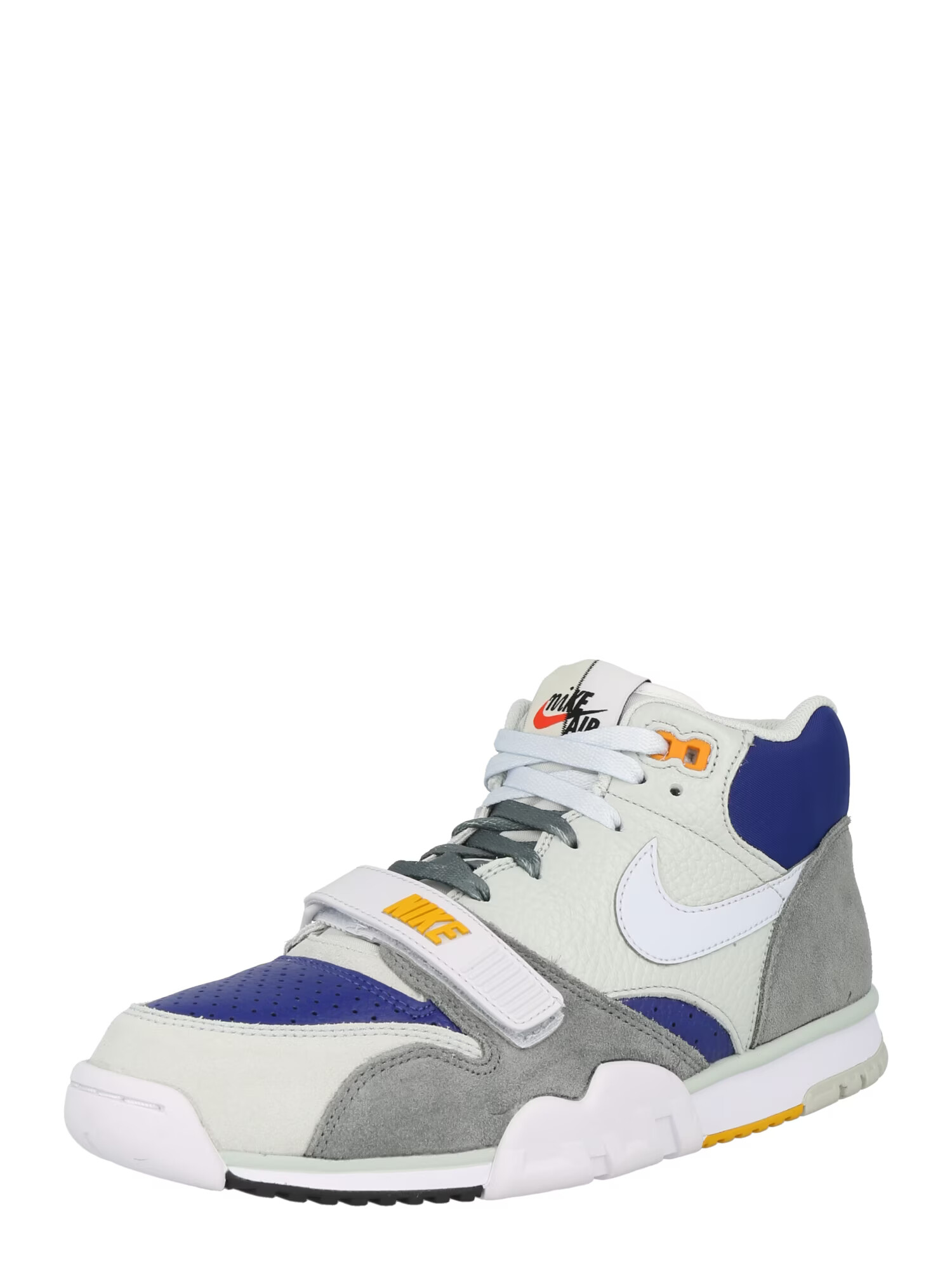 Nike Sportswear Σνίκερ ψηλό 'Air Trainer 1' μπλε / γκρι / offwhite / φυσικό λευκό - Pepit.gr