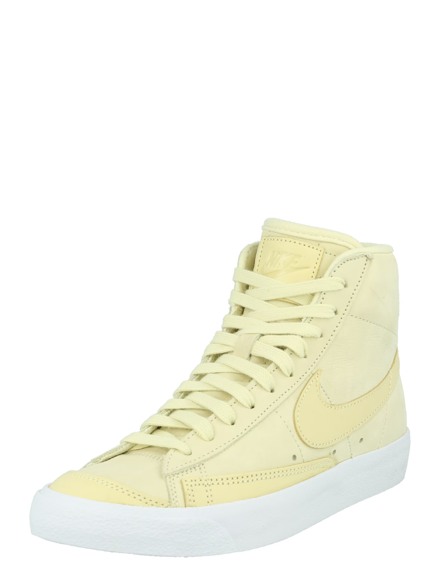 Nike Sportswear Σνίκερ ψηλό 'BLAZER MID PRM MF' ανοικτό κίτρινο - Pepit.gr