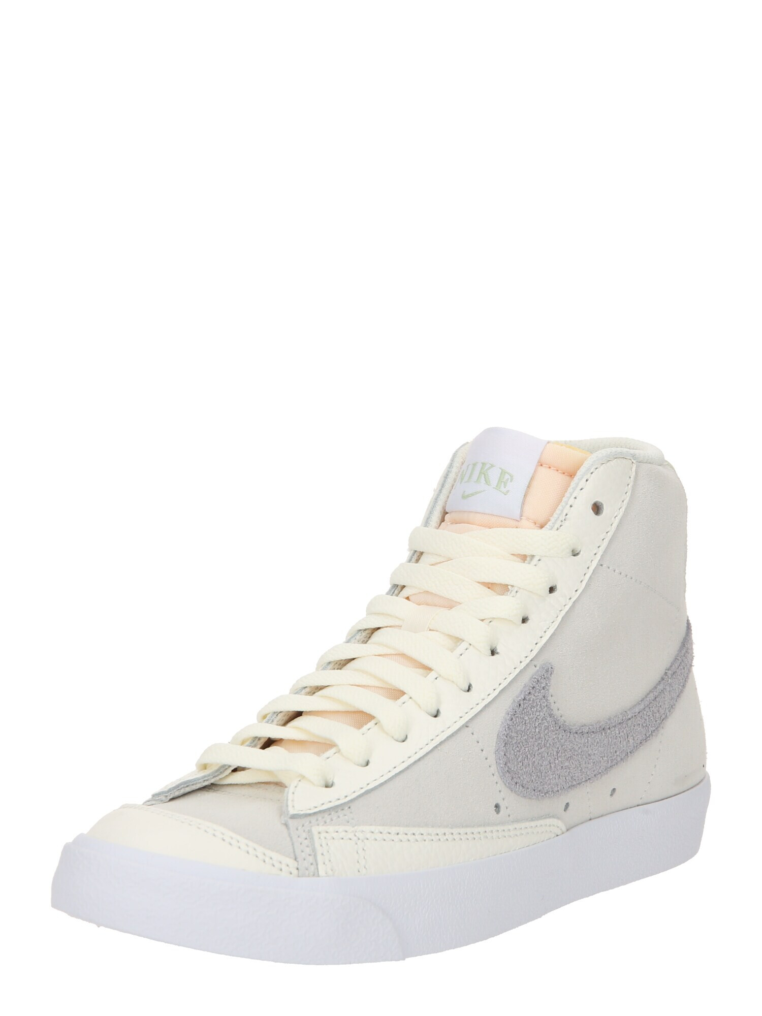 Nike Sportswear Σνίκερ ψηλό 'BLAZER MID 77' ελεφαντόδοντο / γκρι μελανζέ - Pepit.gr