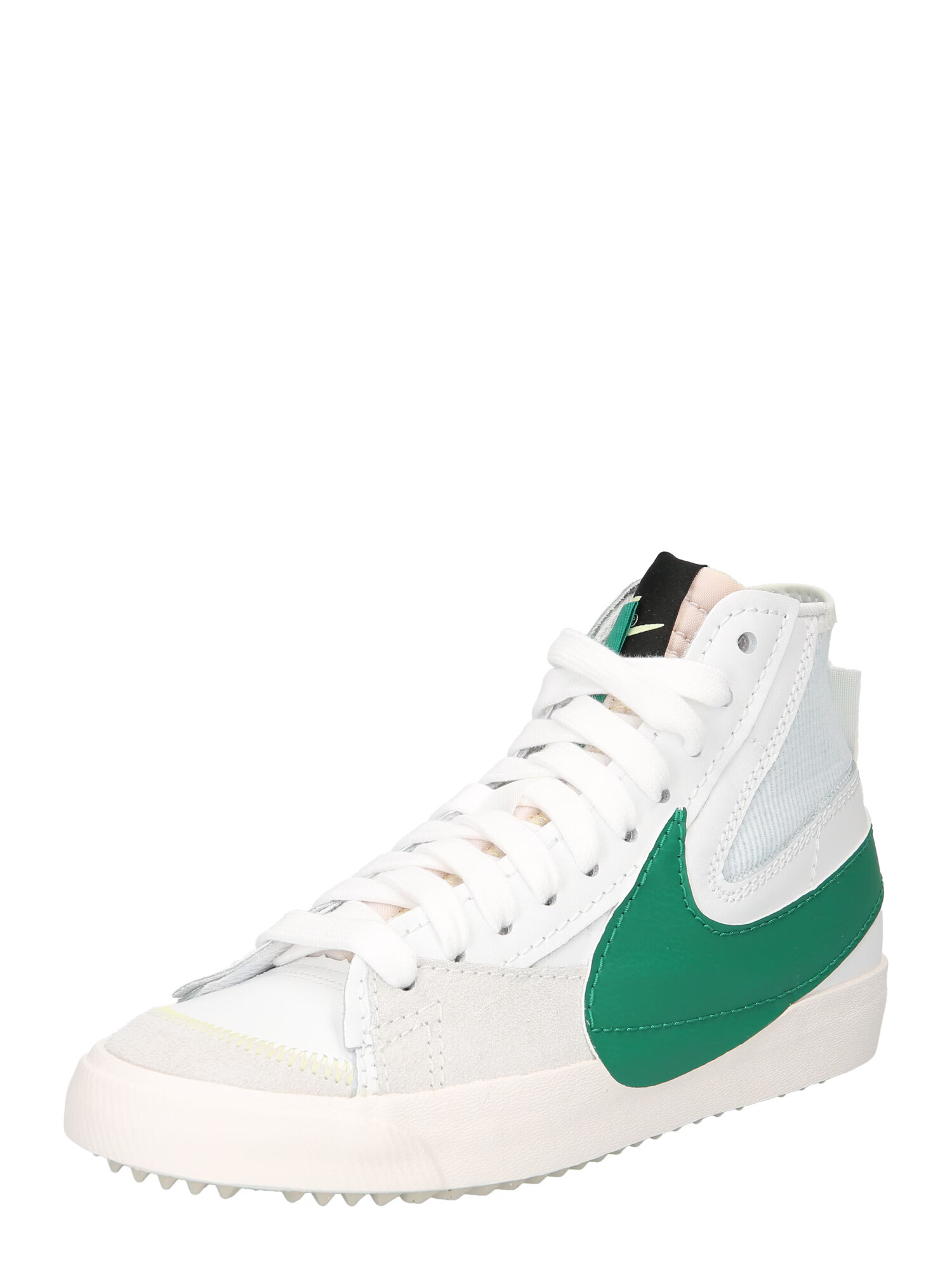 Nike Sportswear Σνίκερ ψηλό 'BLAZER MID 77 JUMBO' πράσινο / λευκό - Pepit.gr