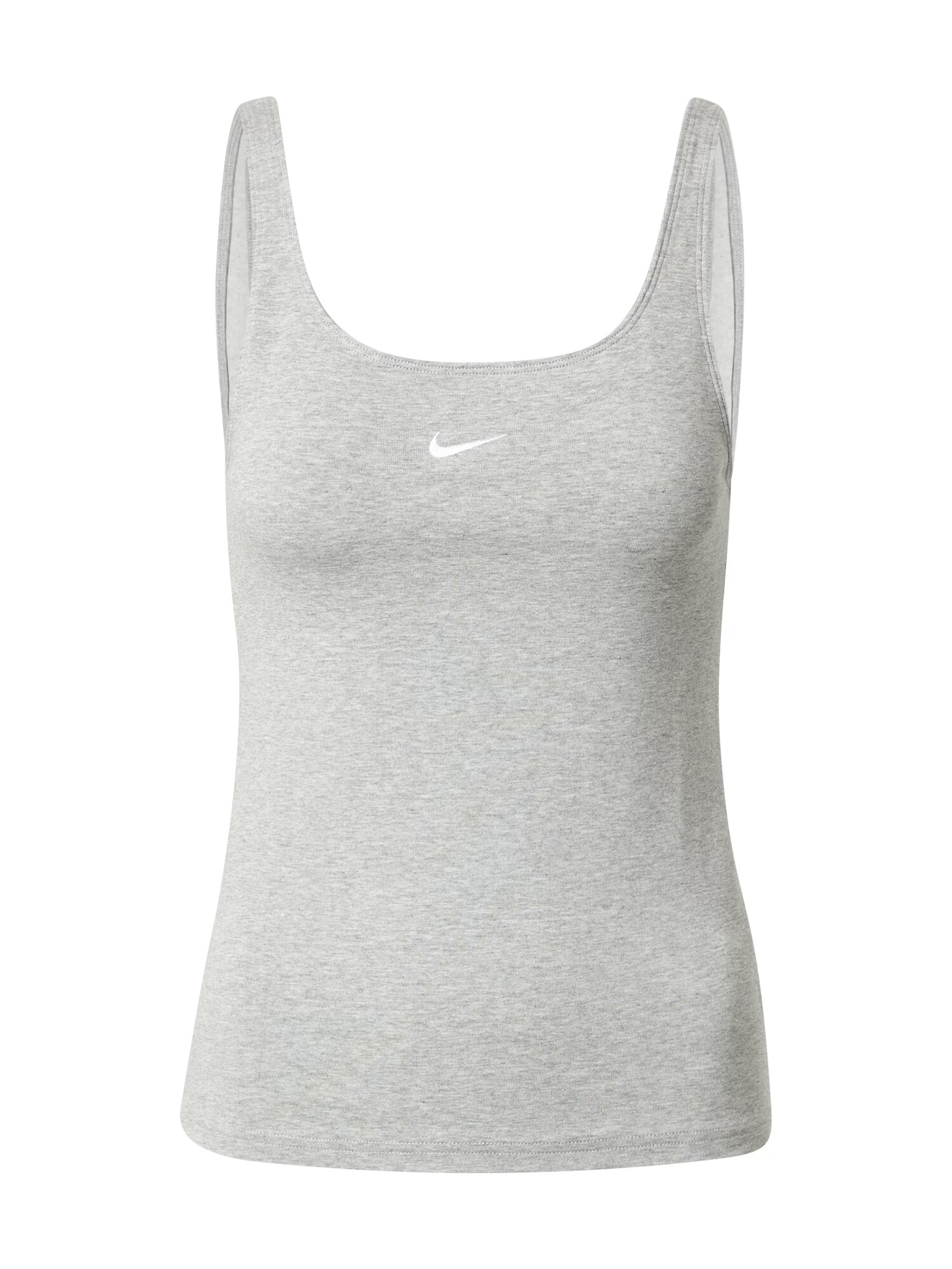 Nike Sportswear Τοπ γκρι μελανζέ / λευκό - Pepit.gr