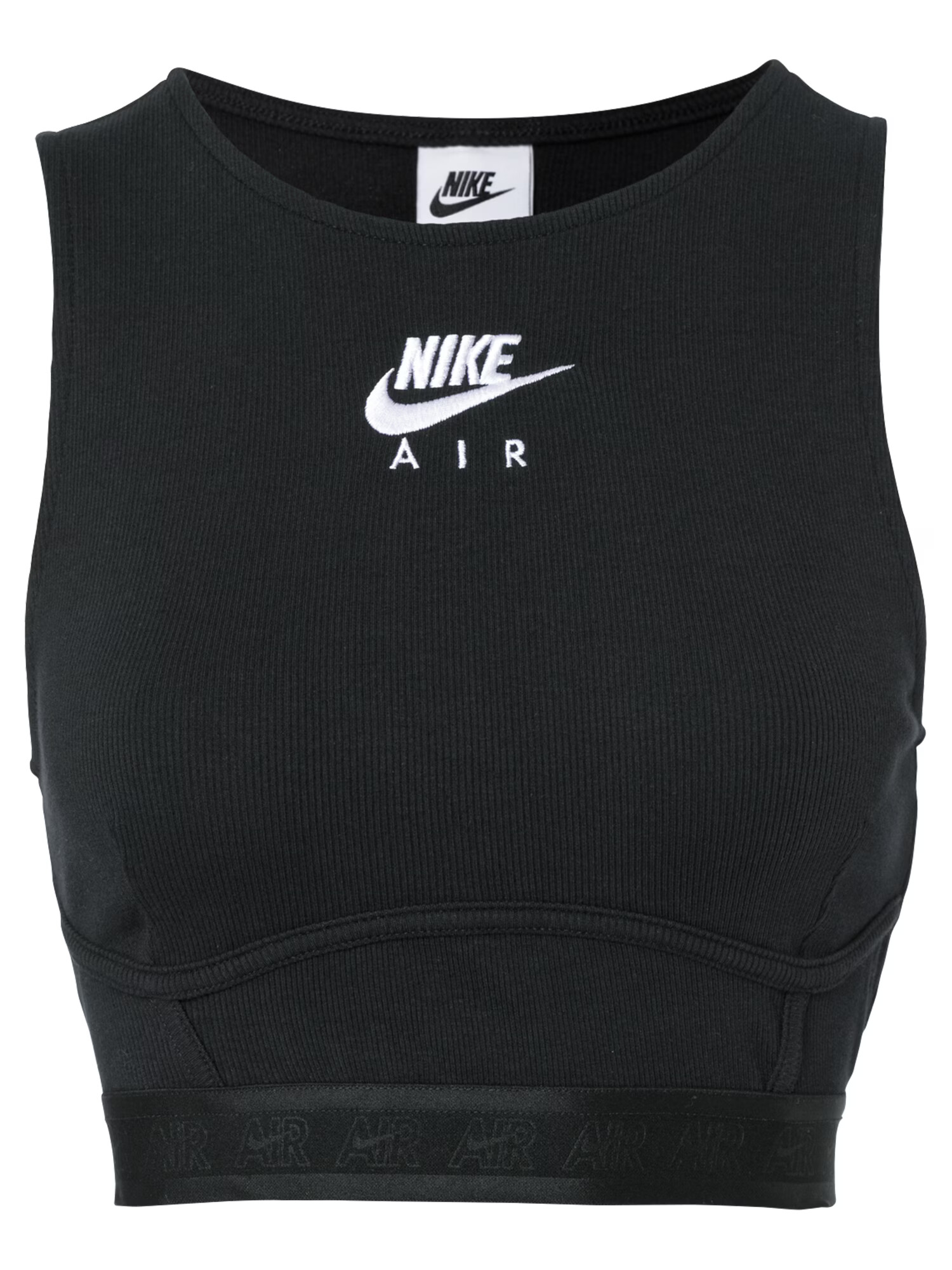 Nike Sportswear Τοπ μαύρο / λευκό - Pepit.gr