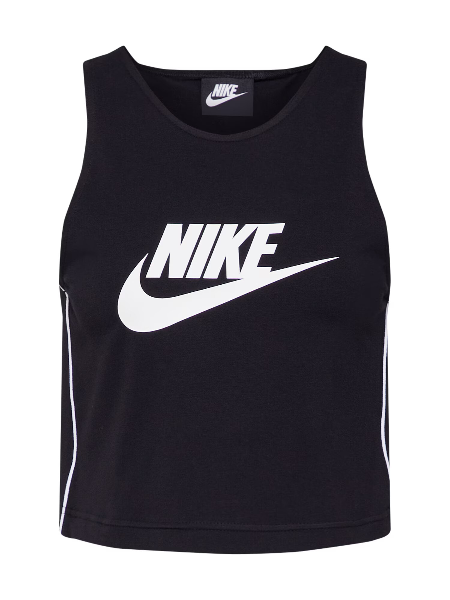 Nike Sportswear Τοπ μαύρο / λευκό - Pepit.gr