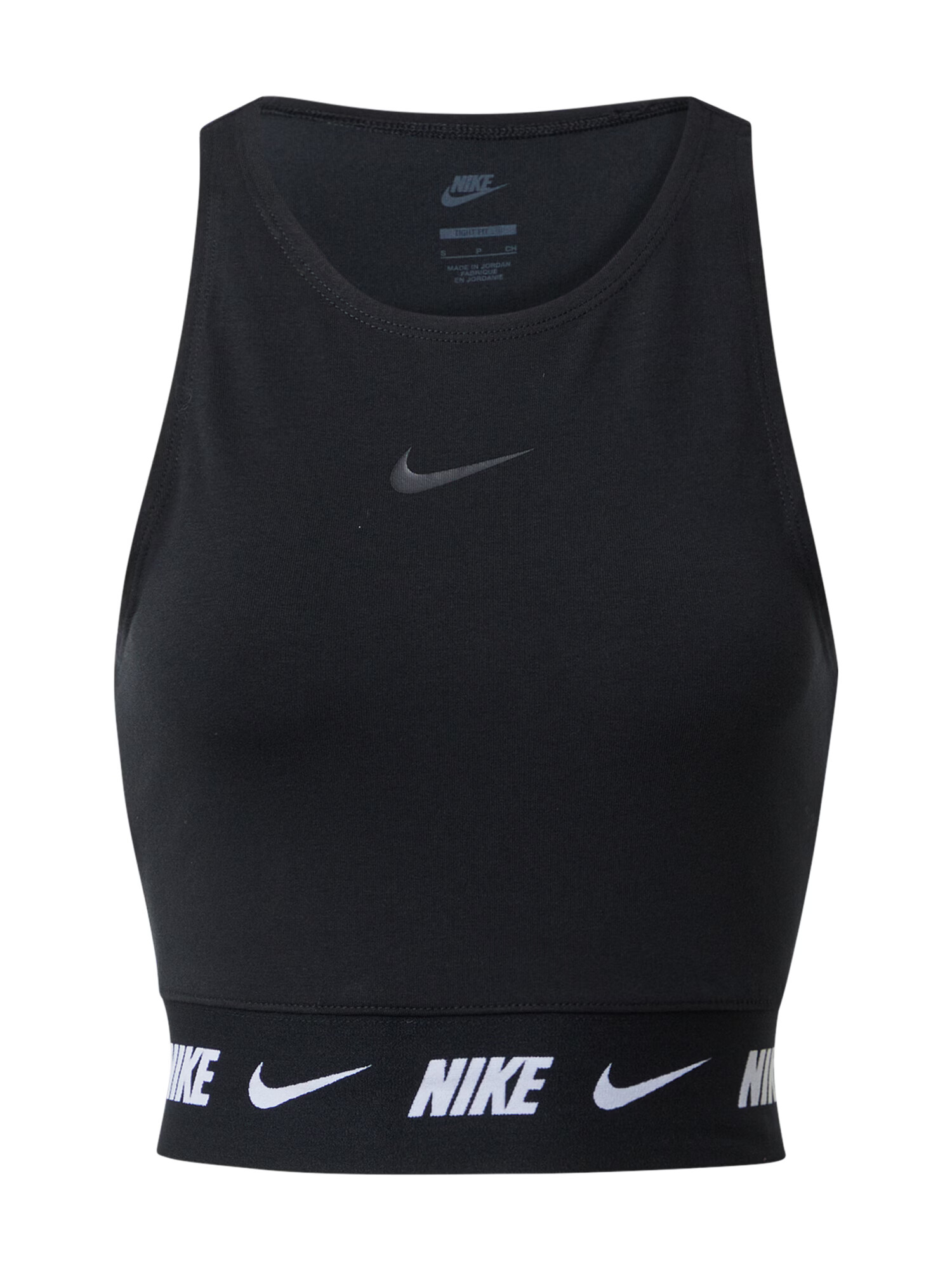 Nike Sportswear Τοπ μαύρο / λευκό - Pepit.gr