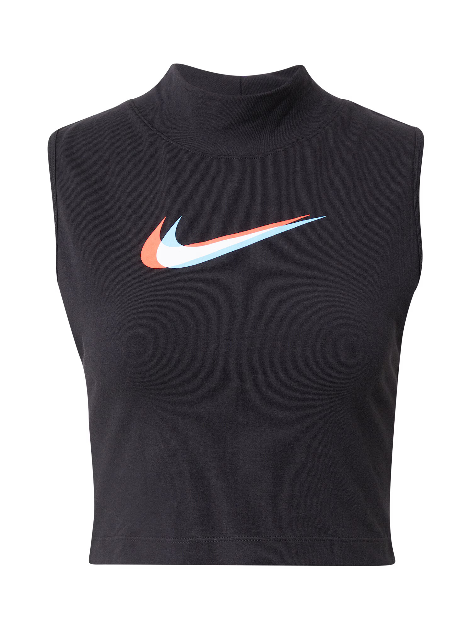 Nike Sportswear Τοπ πορτοκαλί / μαύρο / λευκό - Pepit.gr