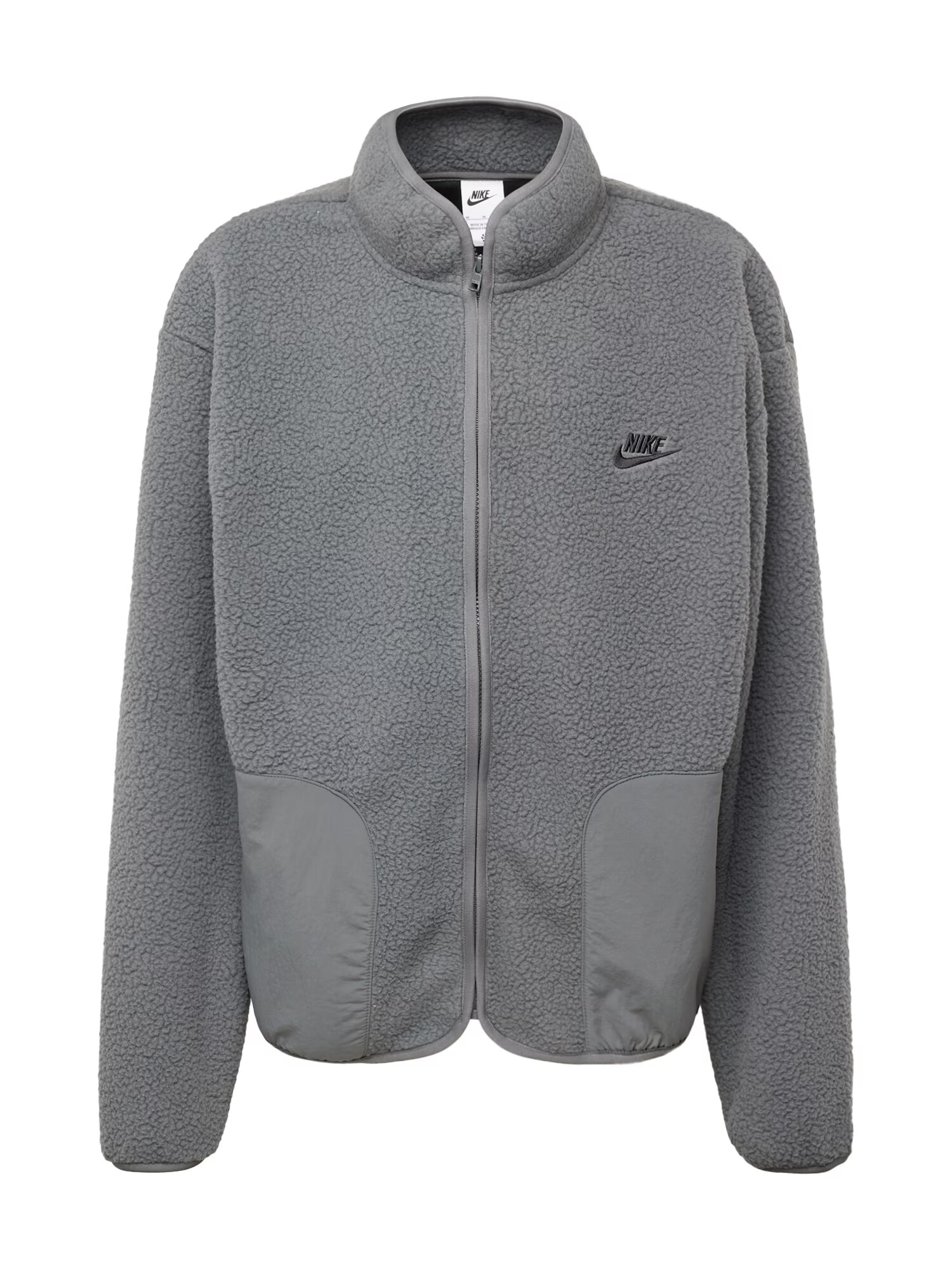 Nike Sportswear Ζακέτα φλις 'CLUB' ανθρακί / μαύρο - Pepit.gr