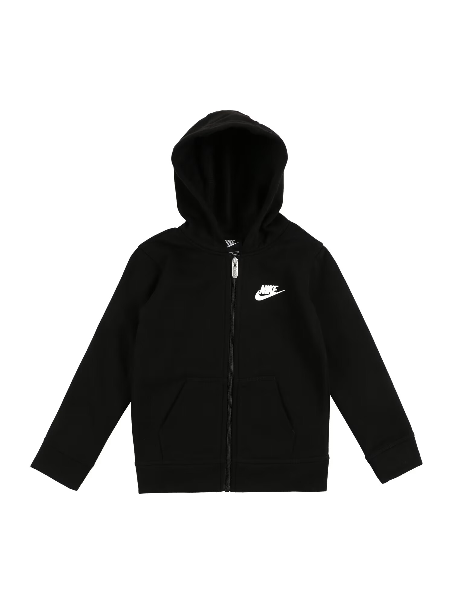 Nike Sportswear Ζακέτα φούτερ 'Club' μαύρο / λευκό - Pepit.gr