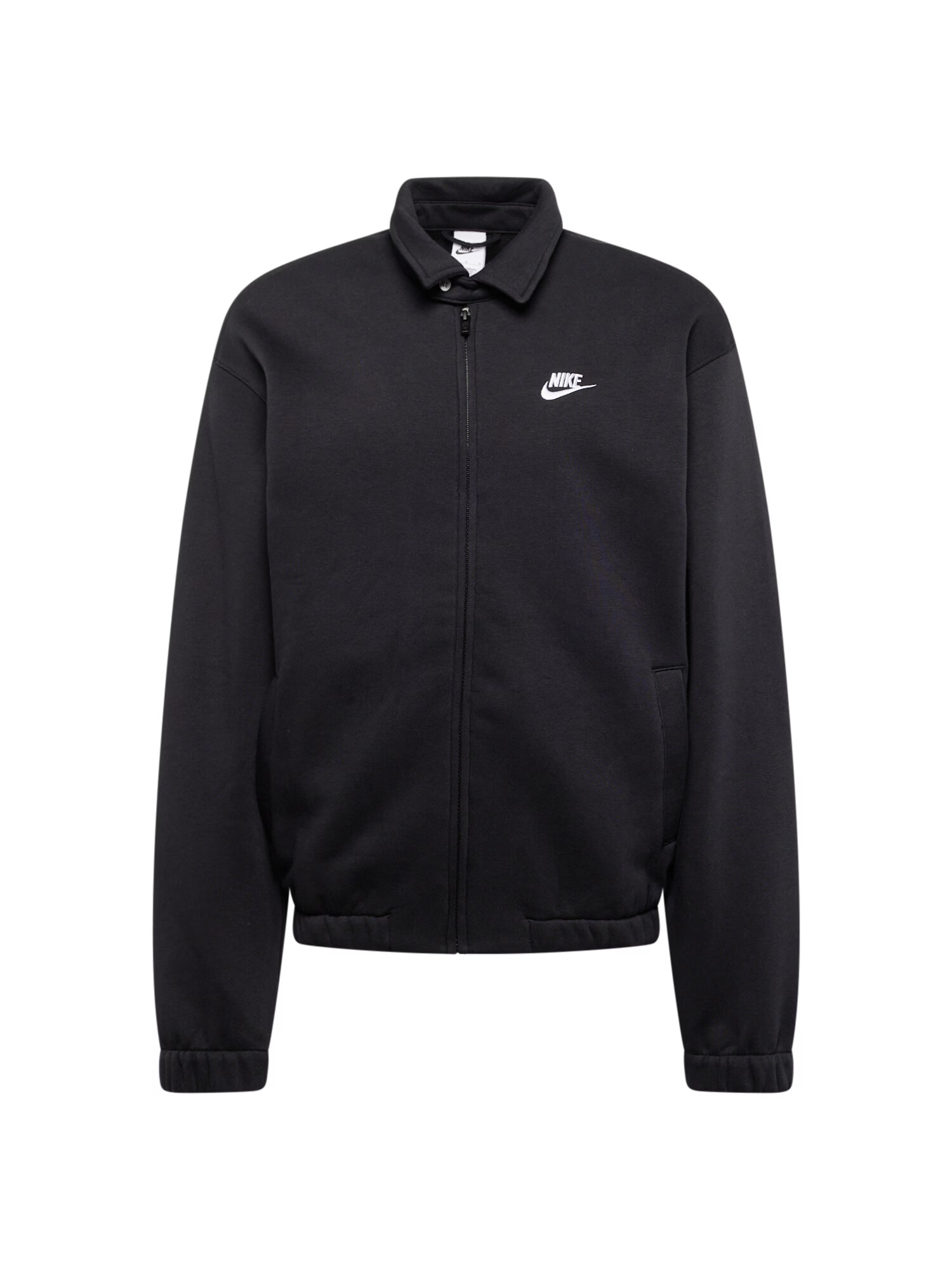 Nike Sportswear Ζακέτα φούτερ 'HARRINGTON' μαύρο / λευκό - Pepit.gr