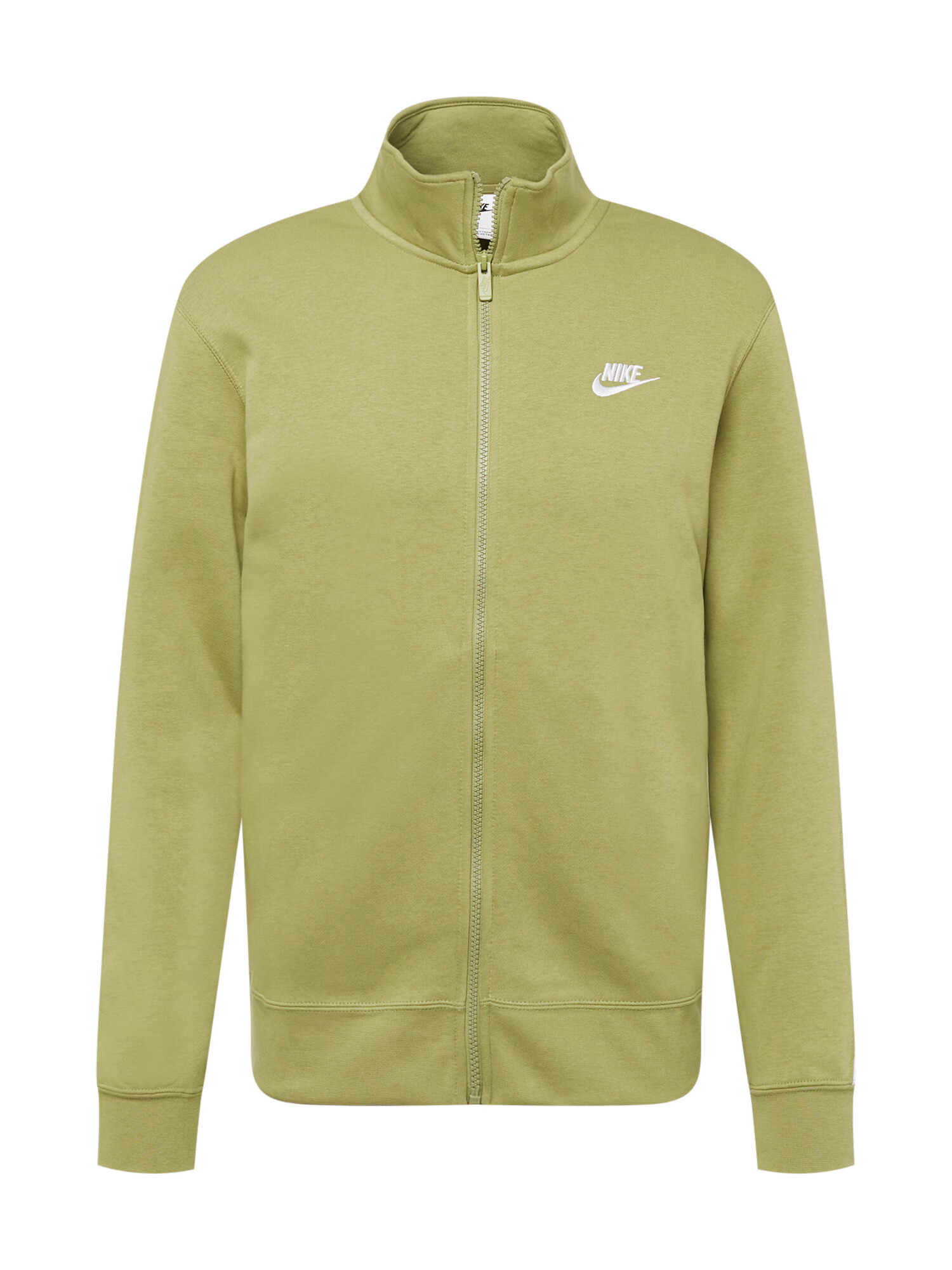 Nike Sportswear Ζακέτα φούτερ λαδί / λευκό - Pepit.gr