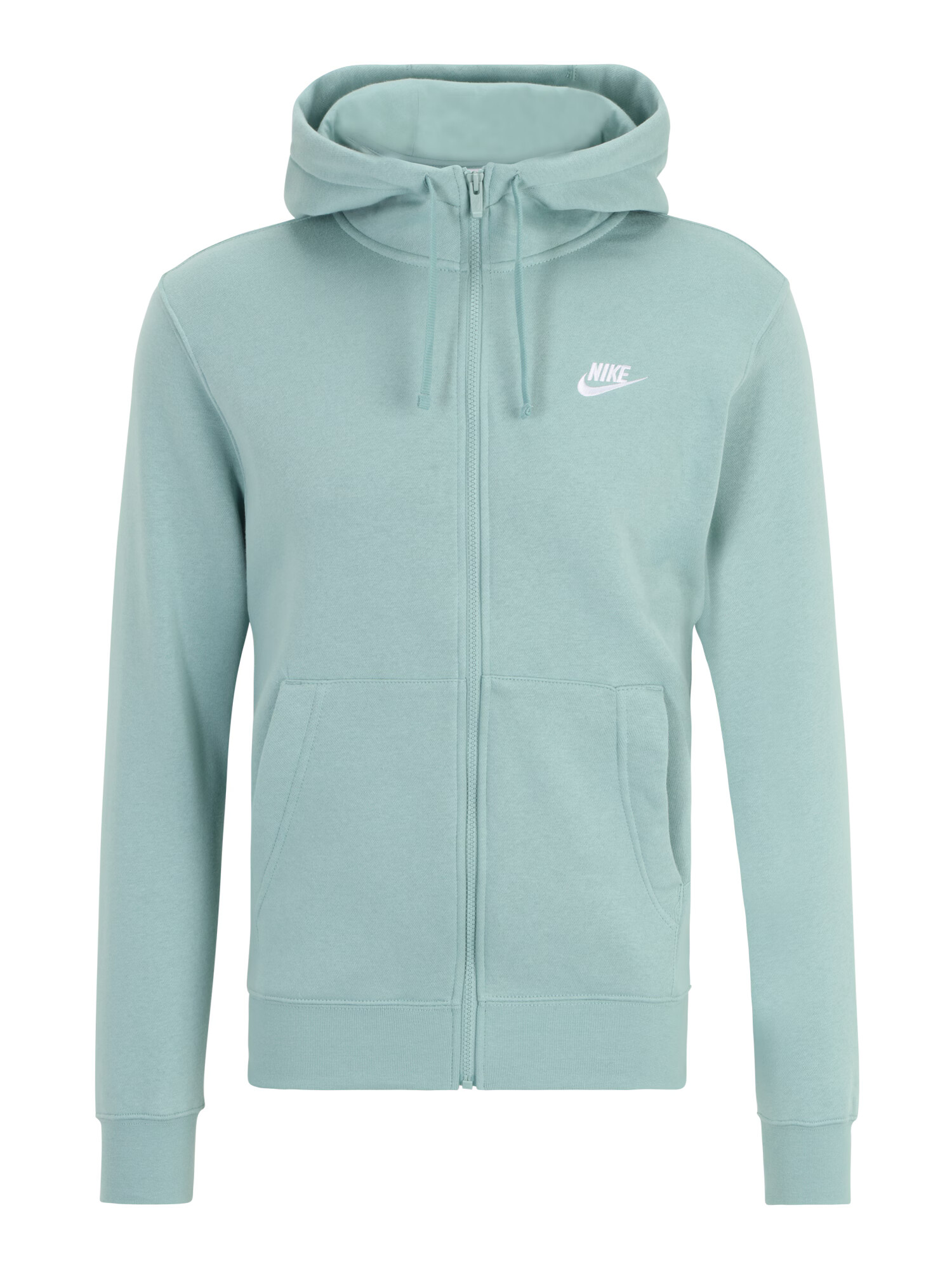 Nike Sportswear Ζακέτα φούτερ 'Club Fleece' μέντα / offwhite - Pepit.gr