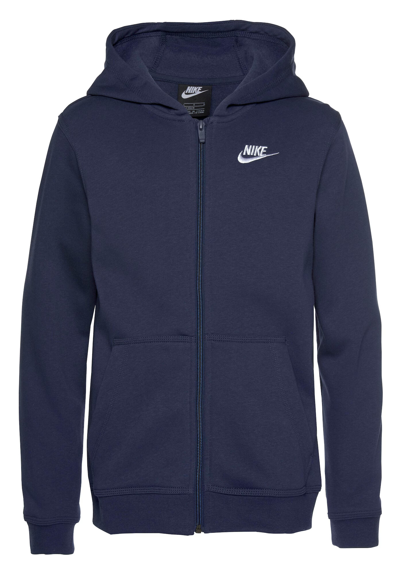 Nike Sportswear Ζακέτα φούτερ ναυτικό μπλε / λευκό - Pepit.gr