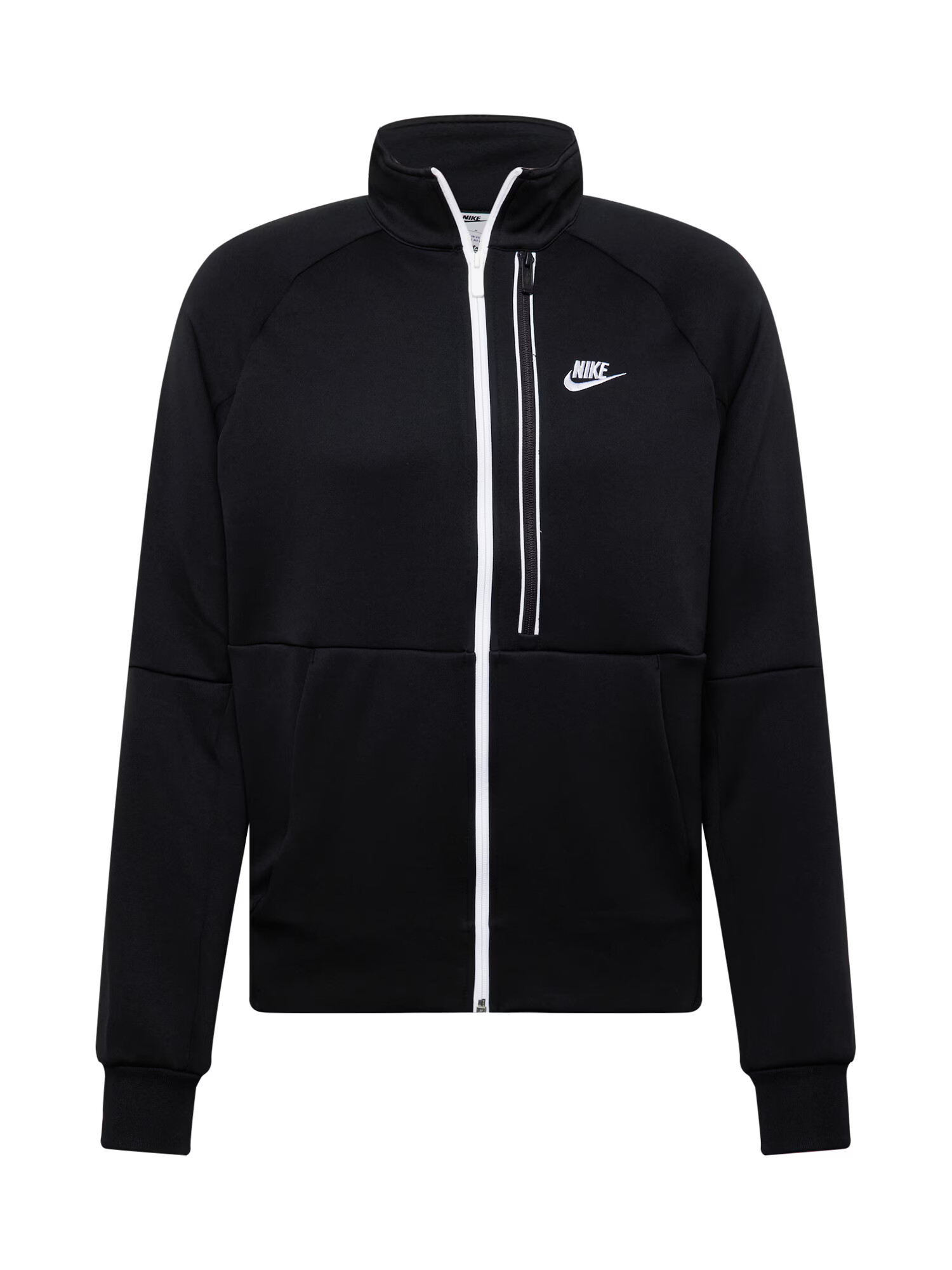 Nike Sportswear Ζακέτα φούτερ 'Tribute' μαύρο / λευκό - Pepit.gr