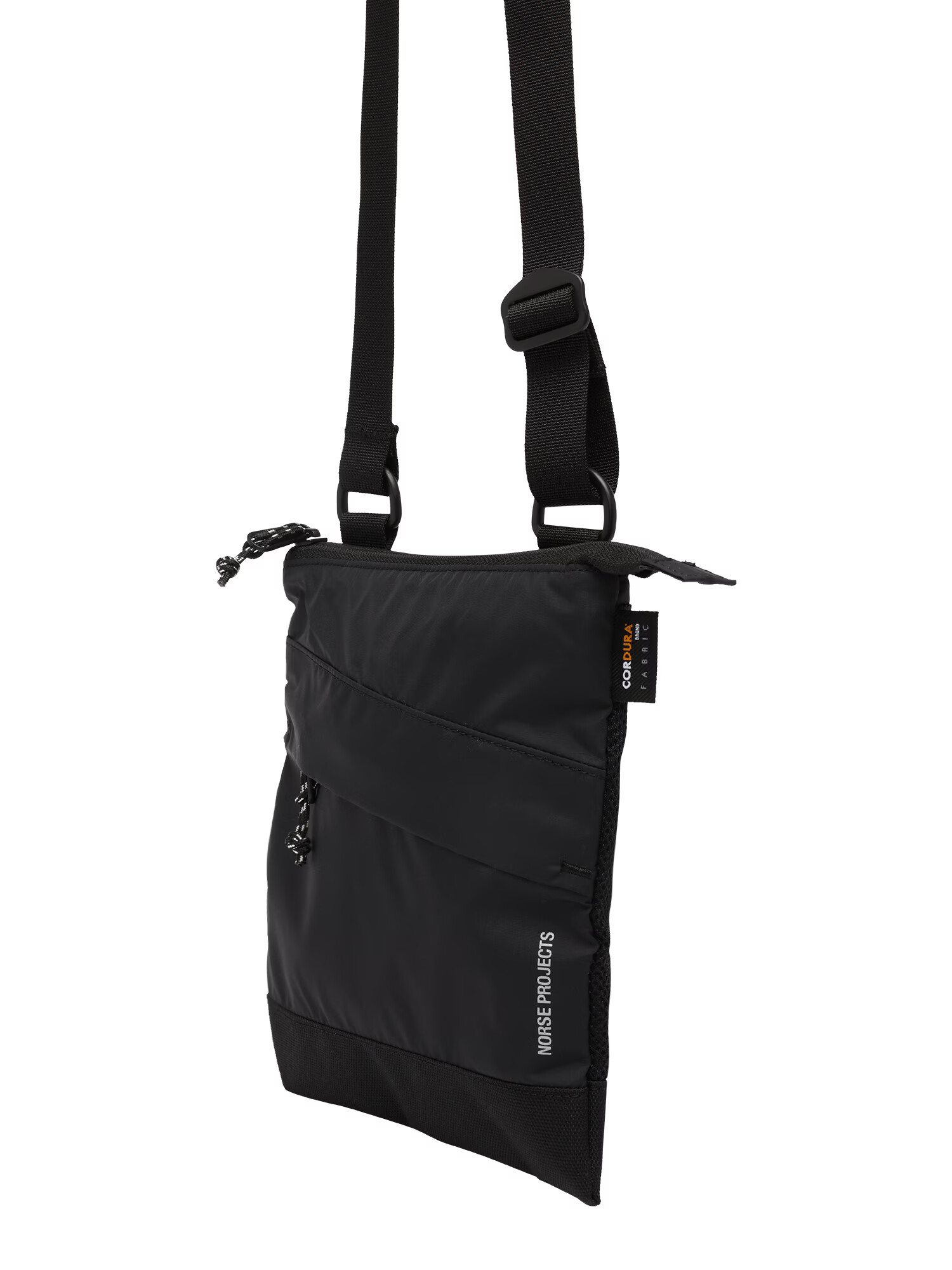 NORSE PROJECTS Τσάντα ώμου 'Ripstop Cordura Shoulder Bag' μαύρο / λευκό - Pepit.gr