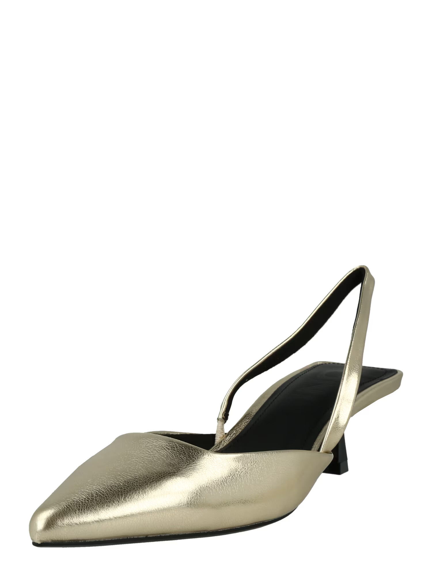 ONLY Γόβες slingback χρυσό - Pepit.gr