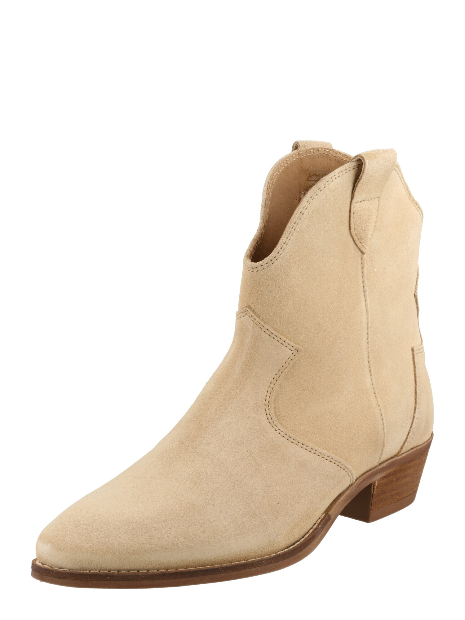 PAVEMENT Ankle boots 'Clarice' άμμος - Pepit.gr