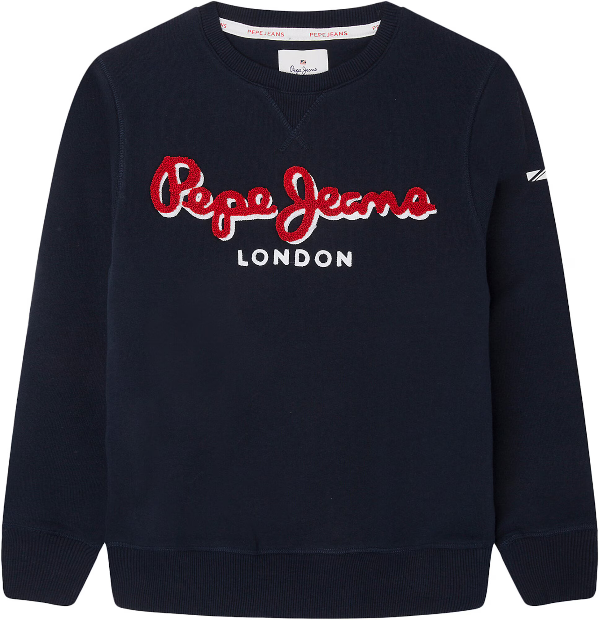 Pepe Jeans Μπλούζα φούτερ μπλε νύχτας / κόκκινο / λευκό - Pepit.gr