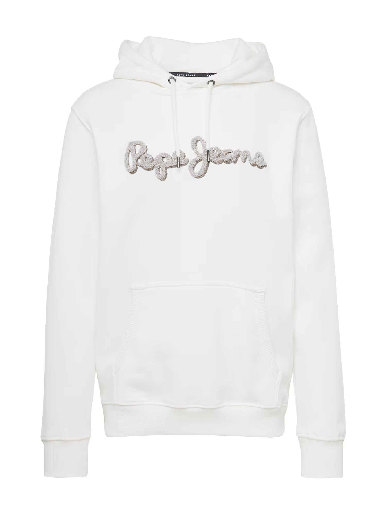 Pepe Jeans Μπλούζα φούτερ 'Ryan' σαμουά / ανοικτό γκρι / λευκό - Pepit.gr