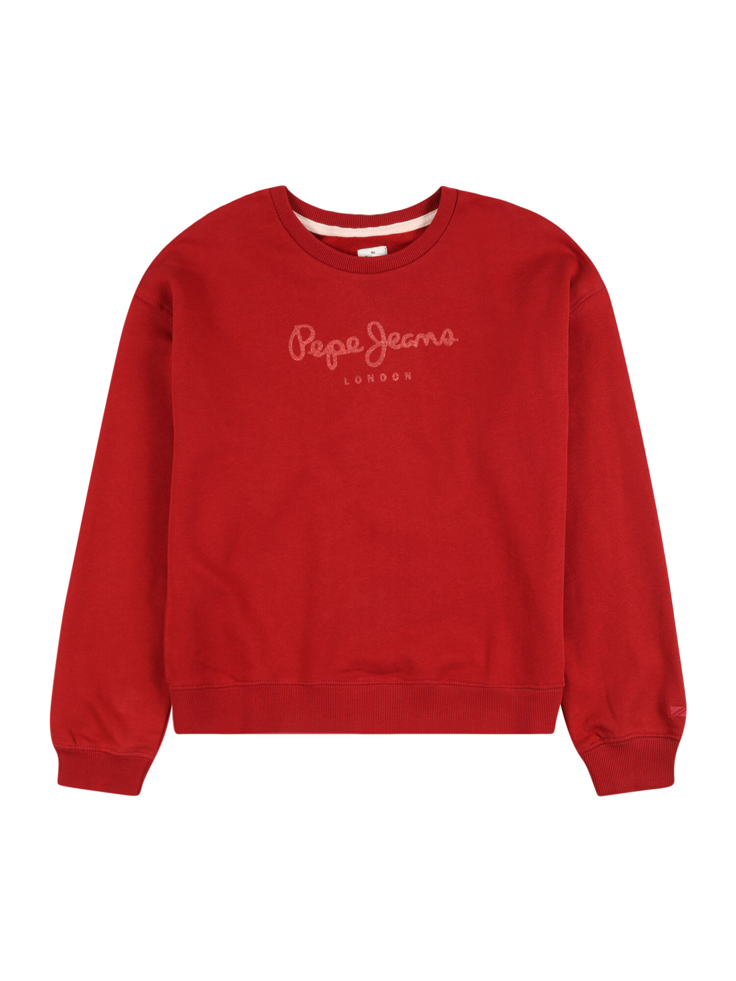 Pepe Jeans Μπλούζα φούτερ ' WINTER ROSE' κόκκινο φωτιάς / ανοικτό κόκκινο - Pepit.gr