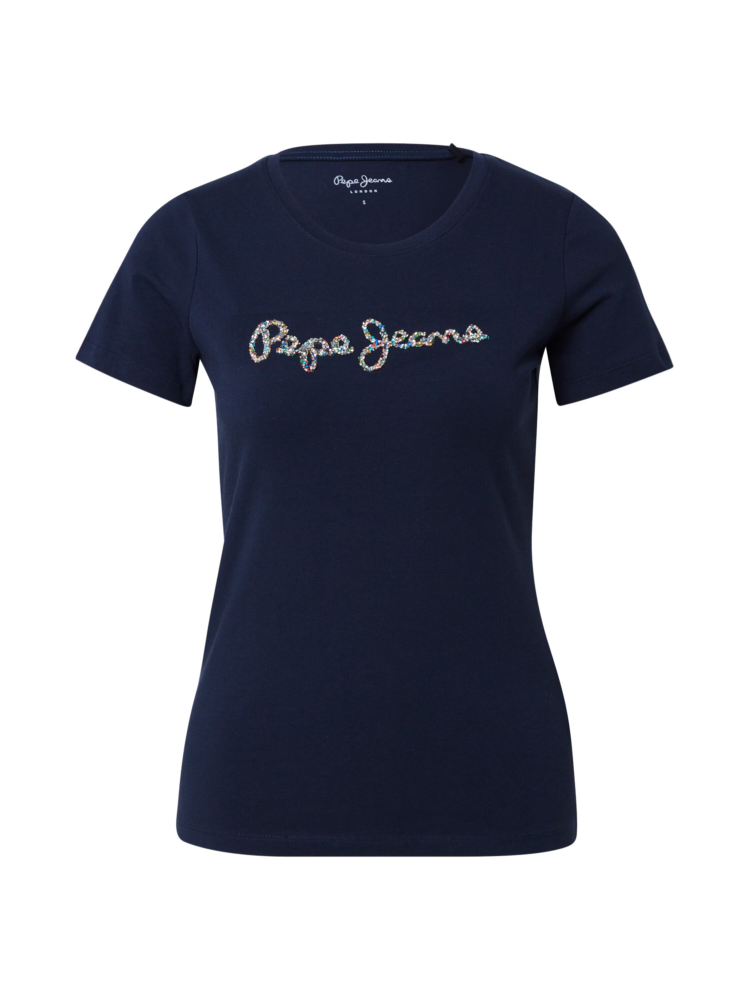 Pepe Jeans Μπλουζάκι 'Dorita' ναυτικό μπλε / ανάμεικτα χρώματα - Pepit.gr