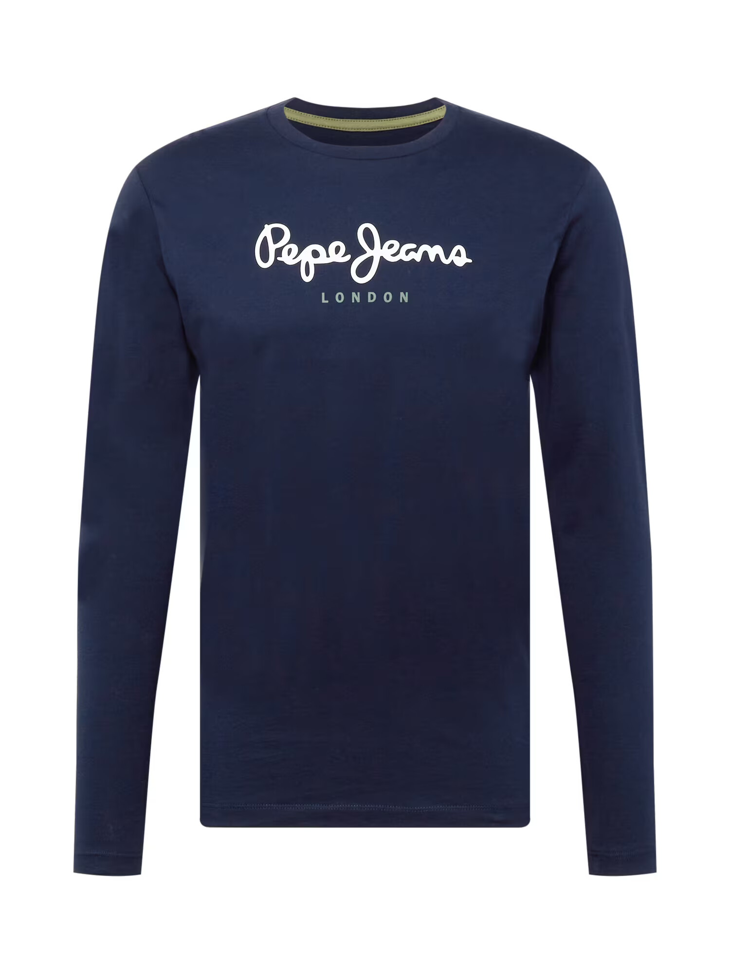 Pepe Jeans Μπλουζάκι 'Eggo' ναυτικό μπλε / πράσινο παστέλ / λευκό - Pepit.gr