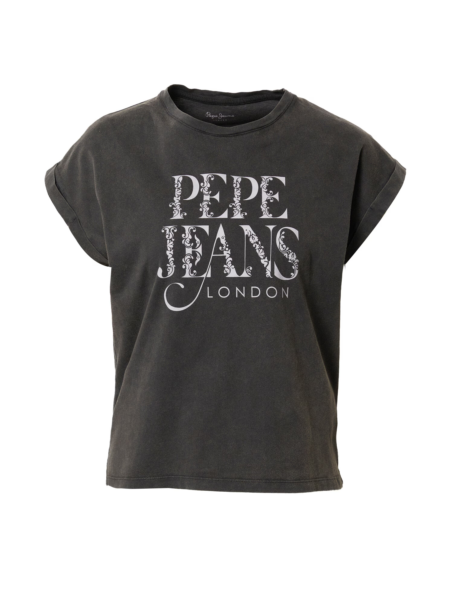 Pepe Jeans Μπλουζάκι 'LINDA' μαύρο / λευκό - Pepit.gr