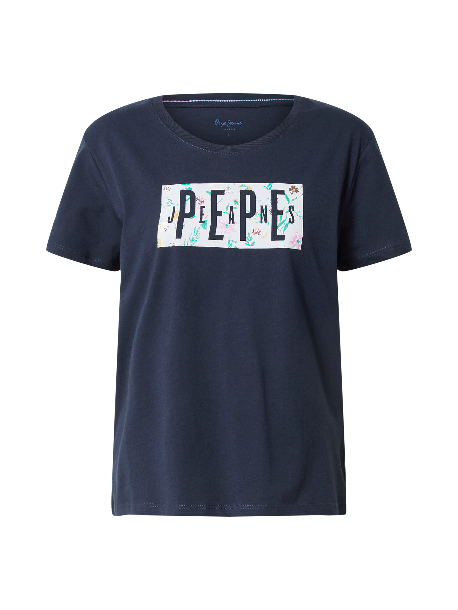 Pepe Jeans Μπλουζάκι 'Patsy' ναυτικό μπλε / γαλάζιο / ανοικτό ροζ - Pepit.gr