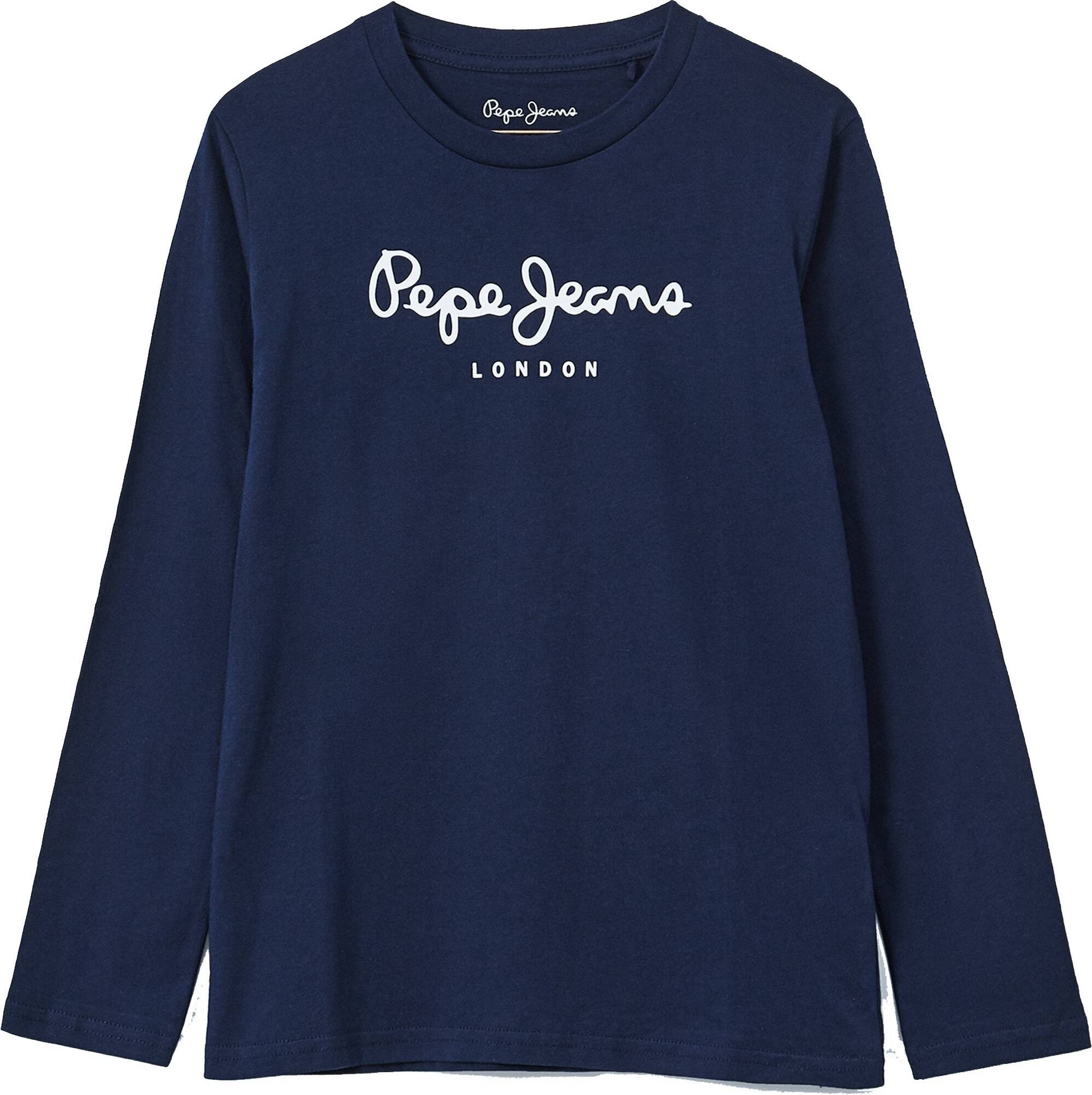 Pepe Jeans Μπλουζάκι σκούρο μπλε / λευκό - Pepit.gr