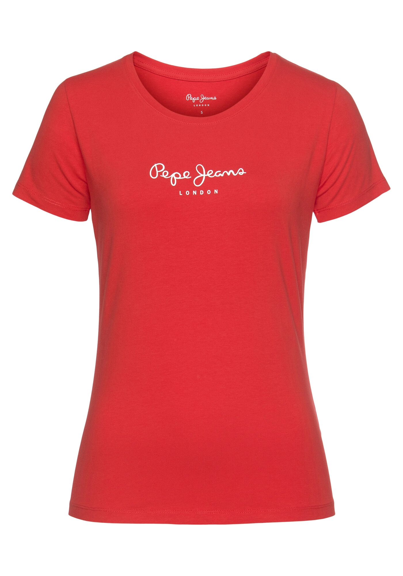 Pepe Jeans Μπλουζάκι 'Virginia' κόκκινο / λευκό - Pepit.gr