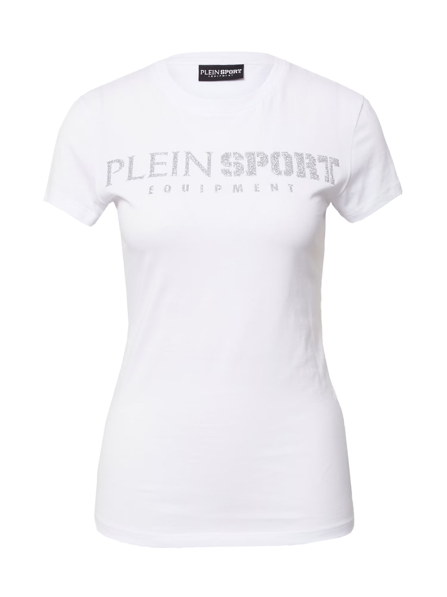 Plein Sport Μπλουζάκι ασημί / offwhite - Pepit.gr