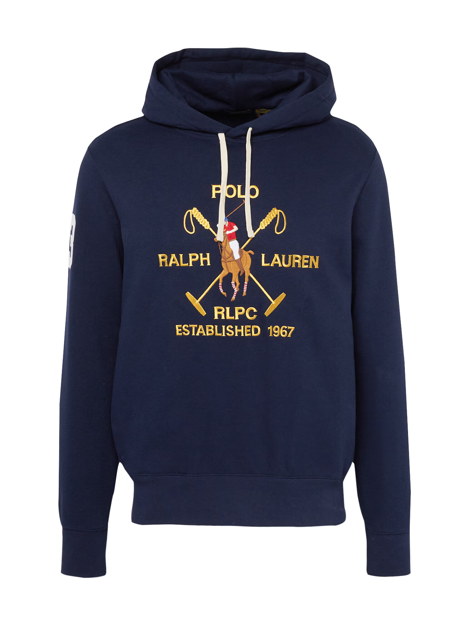 Polo Ralph Lauren Μπλούζα φούτερ σκούρο μπλε / καφέ / χρυσό / κόκκινο - Pepit.gr