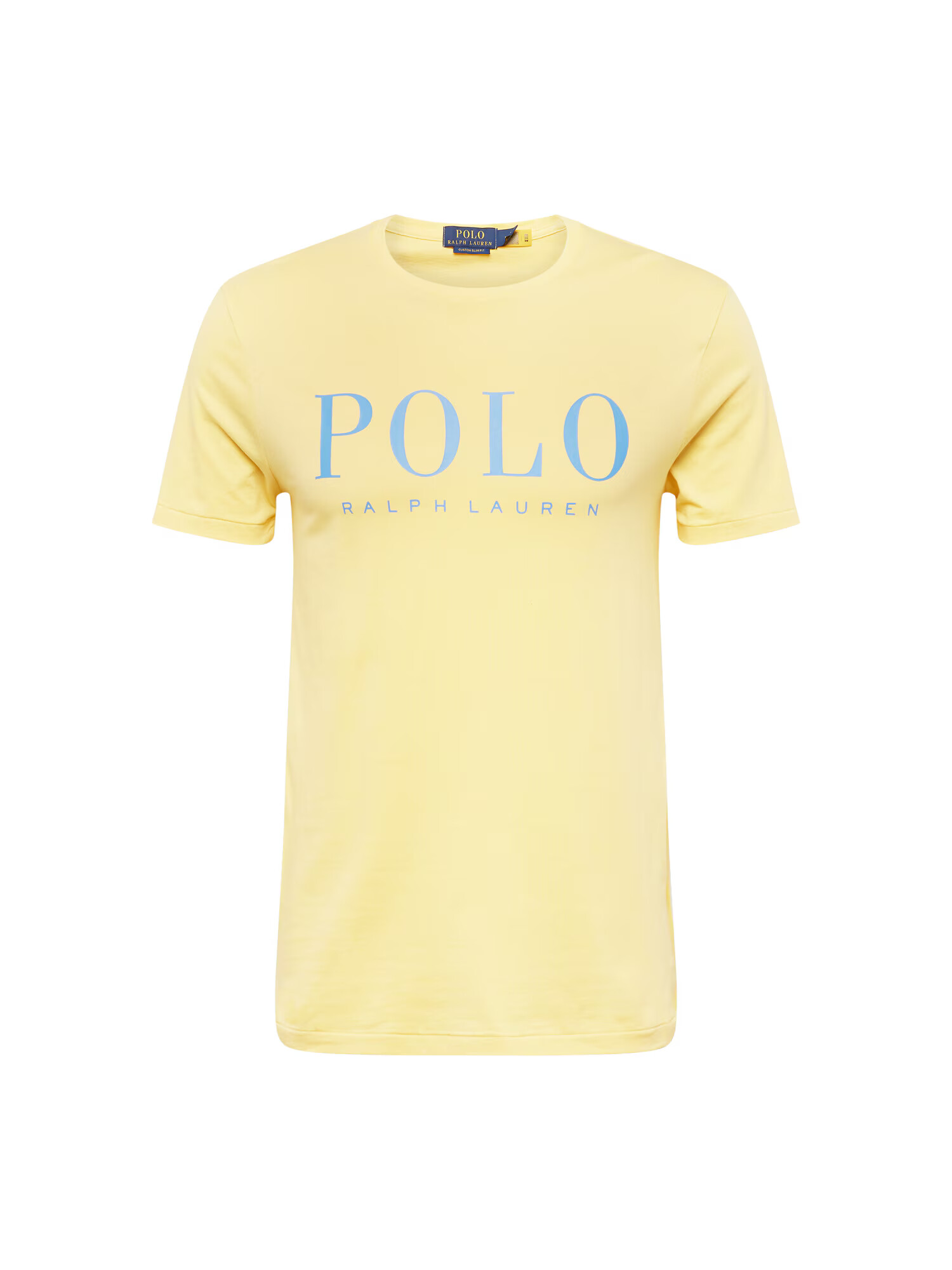 Polo Ralph Lauren Μπλουζάκι γαλάζιο / ανοικτό κίτρινο - Pepit.gr