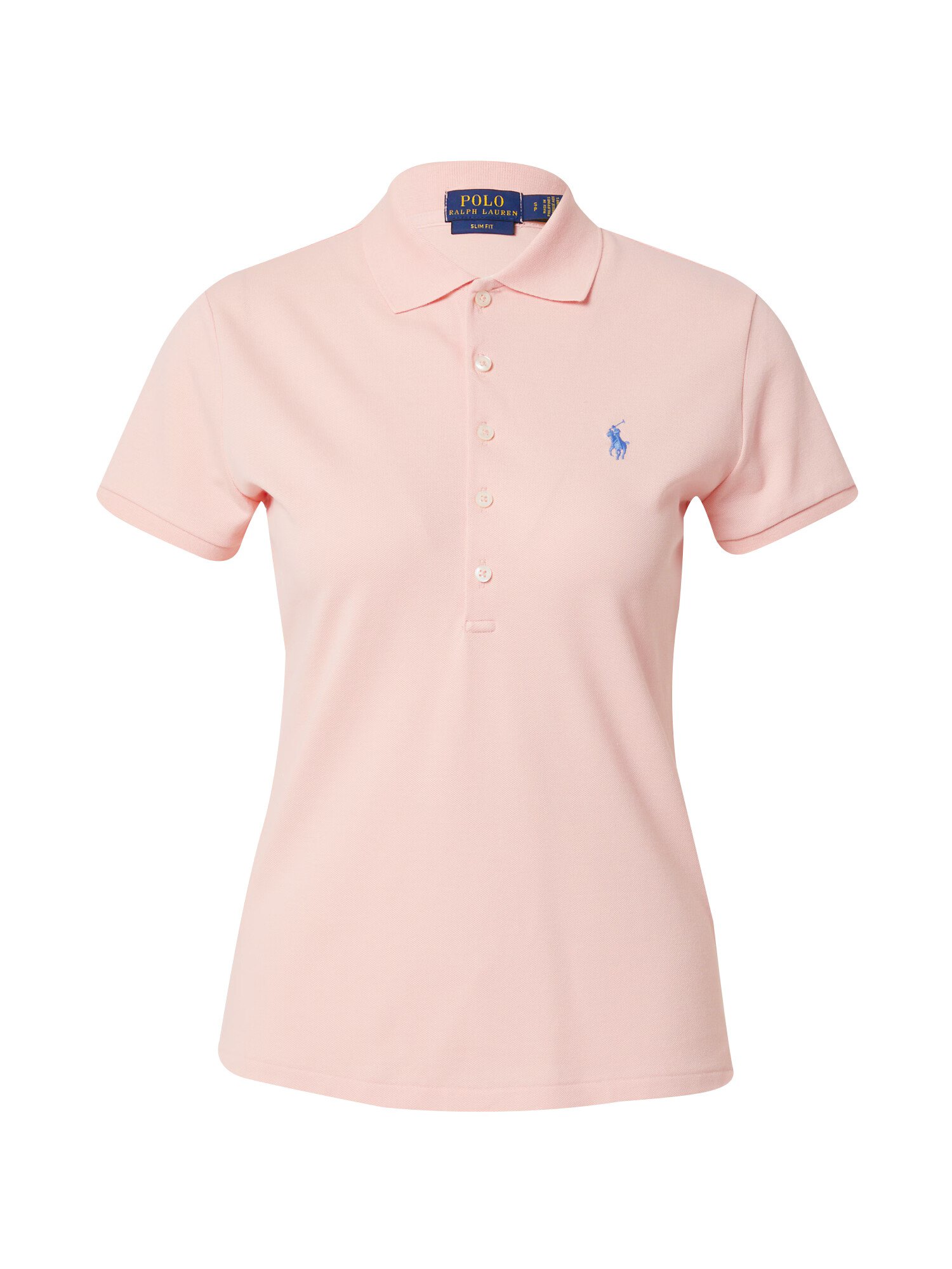 Polo Ralph Lauren Μπλουζάκι 'JULIE' μπλε φιμέ / κοραλί - Pepit.gr