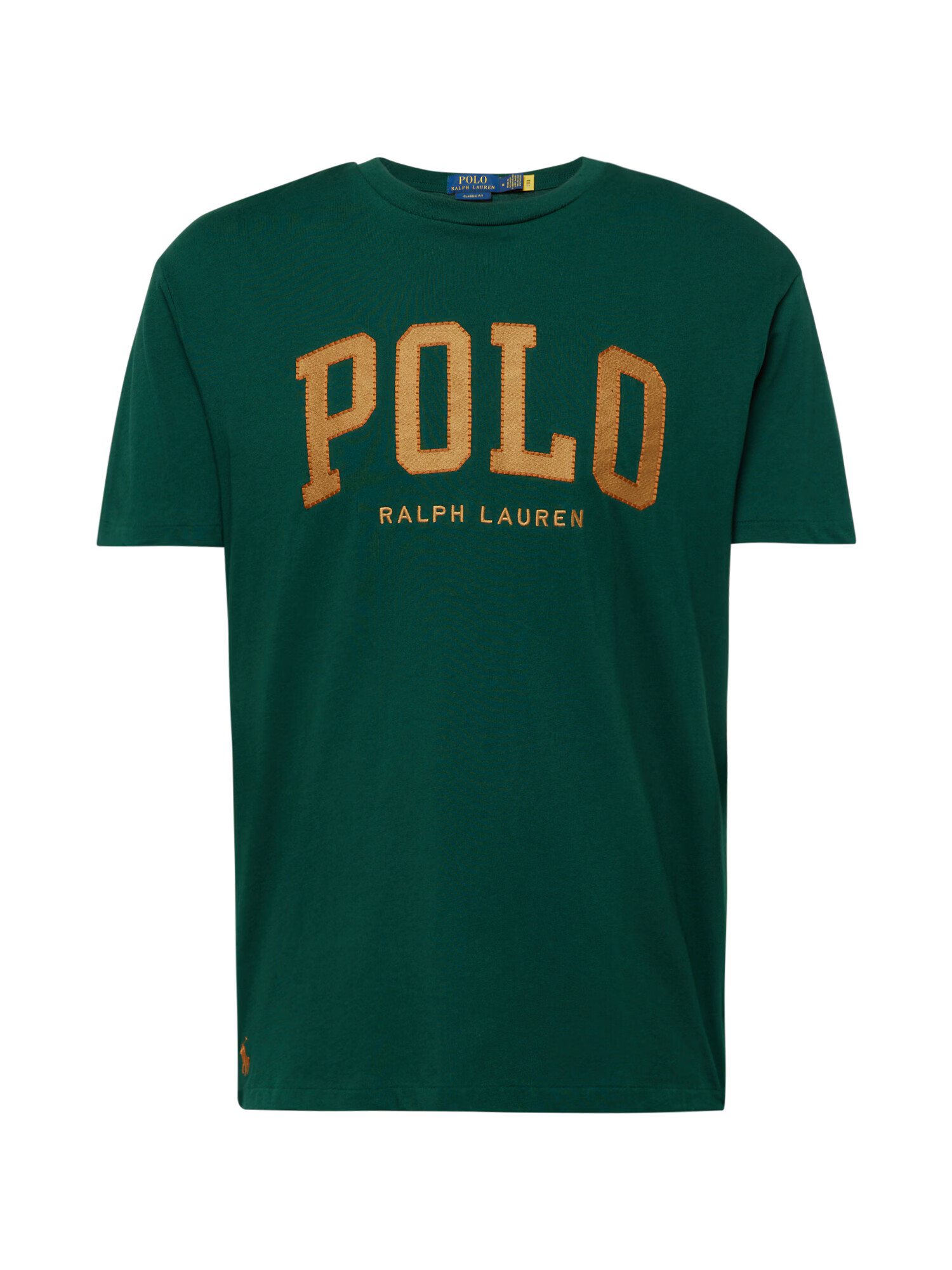 Polo Ralph Lauren Μπλουζάκι χρυσοκίτρινο / σκούρο πράσινο - Pepit.gr